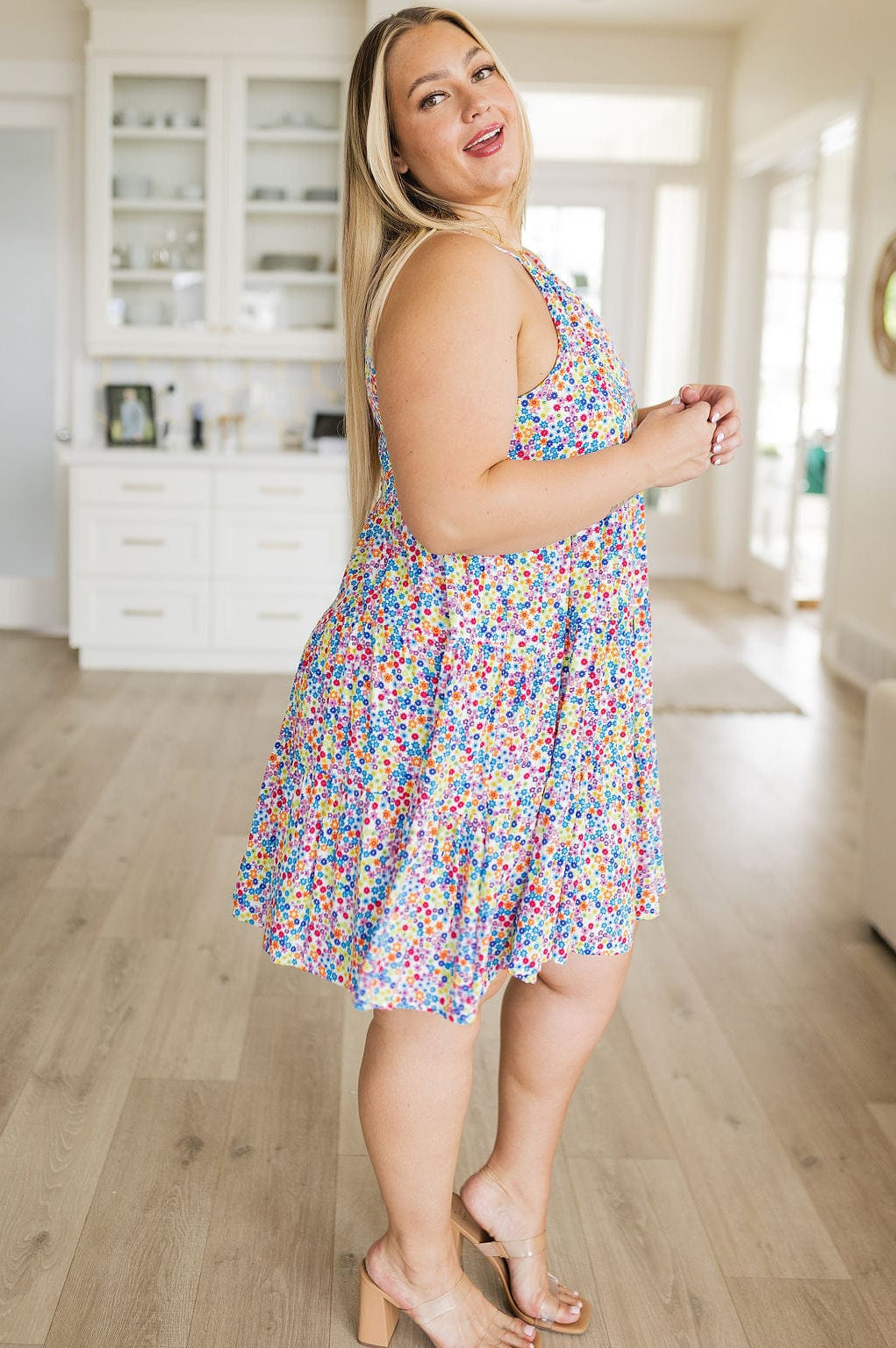 Afternoon Sun Floral Dress-Dresses-Stay Foxy Boutique, Florissant, Missouri