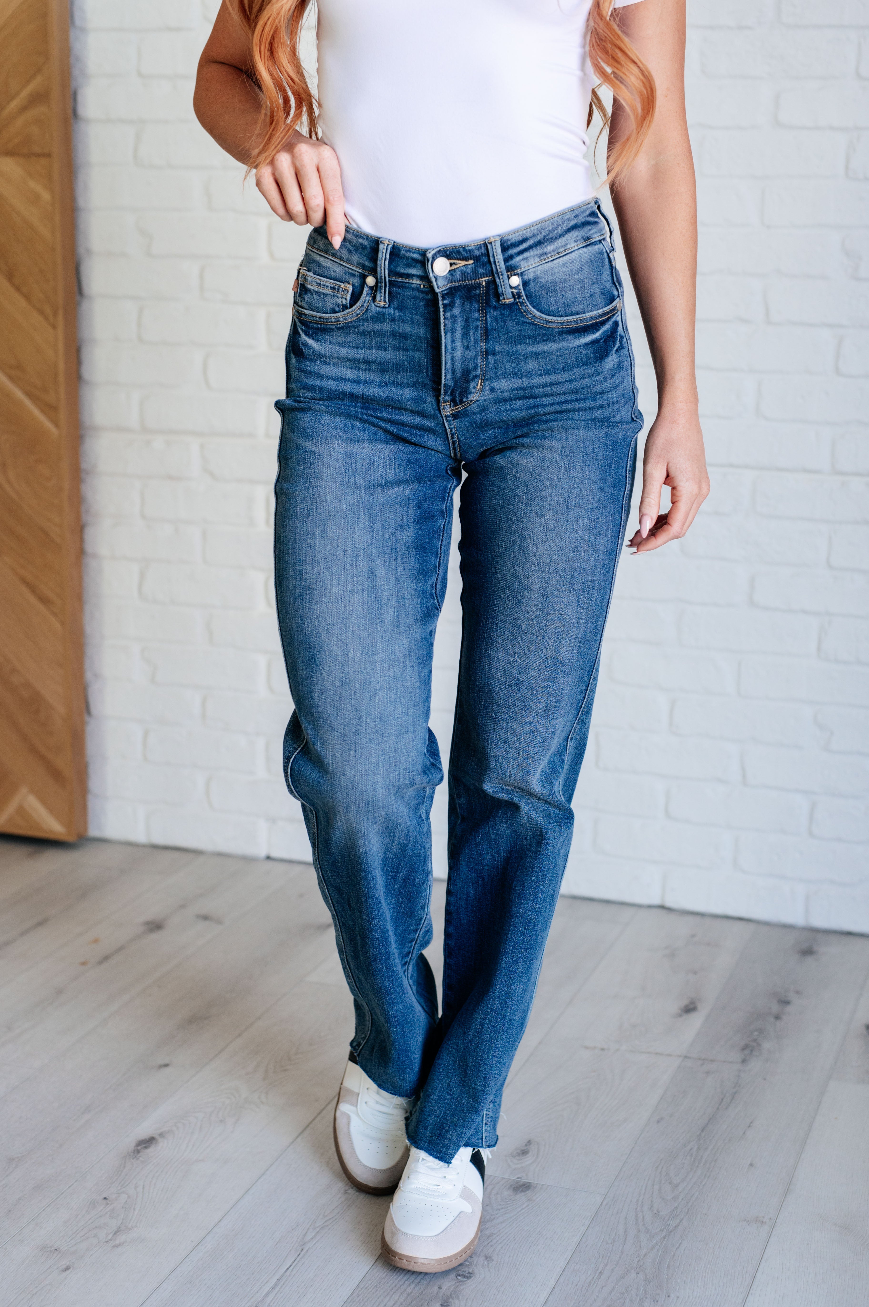Anita Mid Rise Control Top Vintage Straight-Womens-Stay Foxy Boutique, Florissant, Missouri