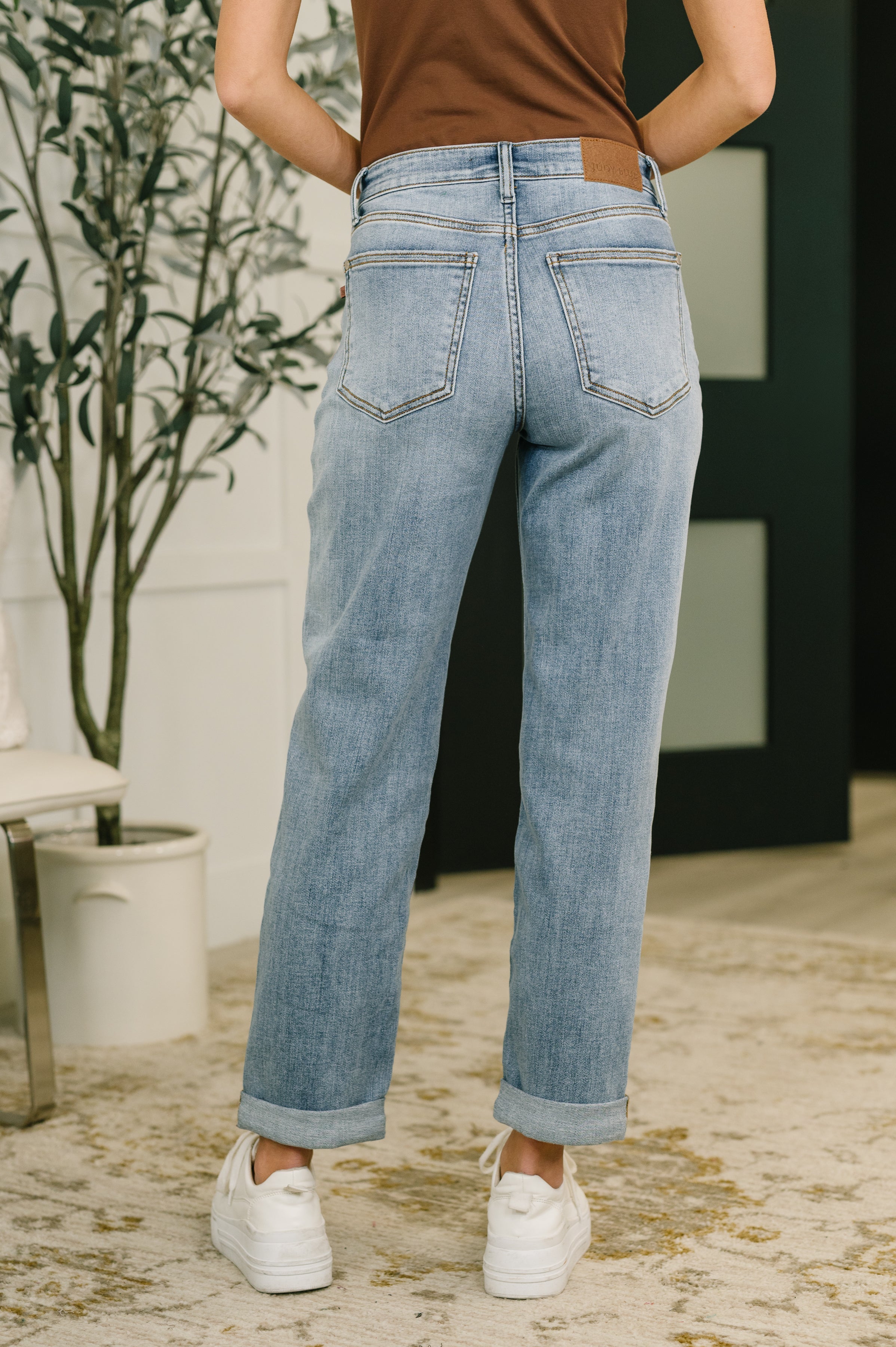 Aubrey Mid Rise Boyfriend-Womens-Stay Foxy Boutique, Florissant, Missouri