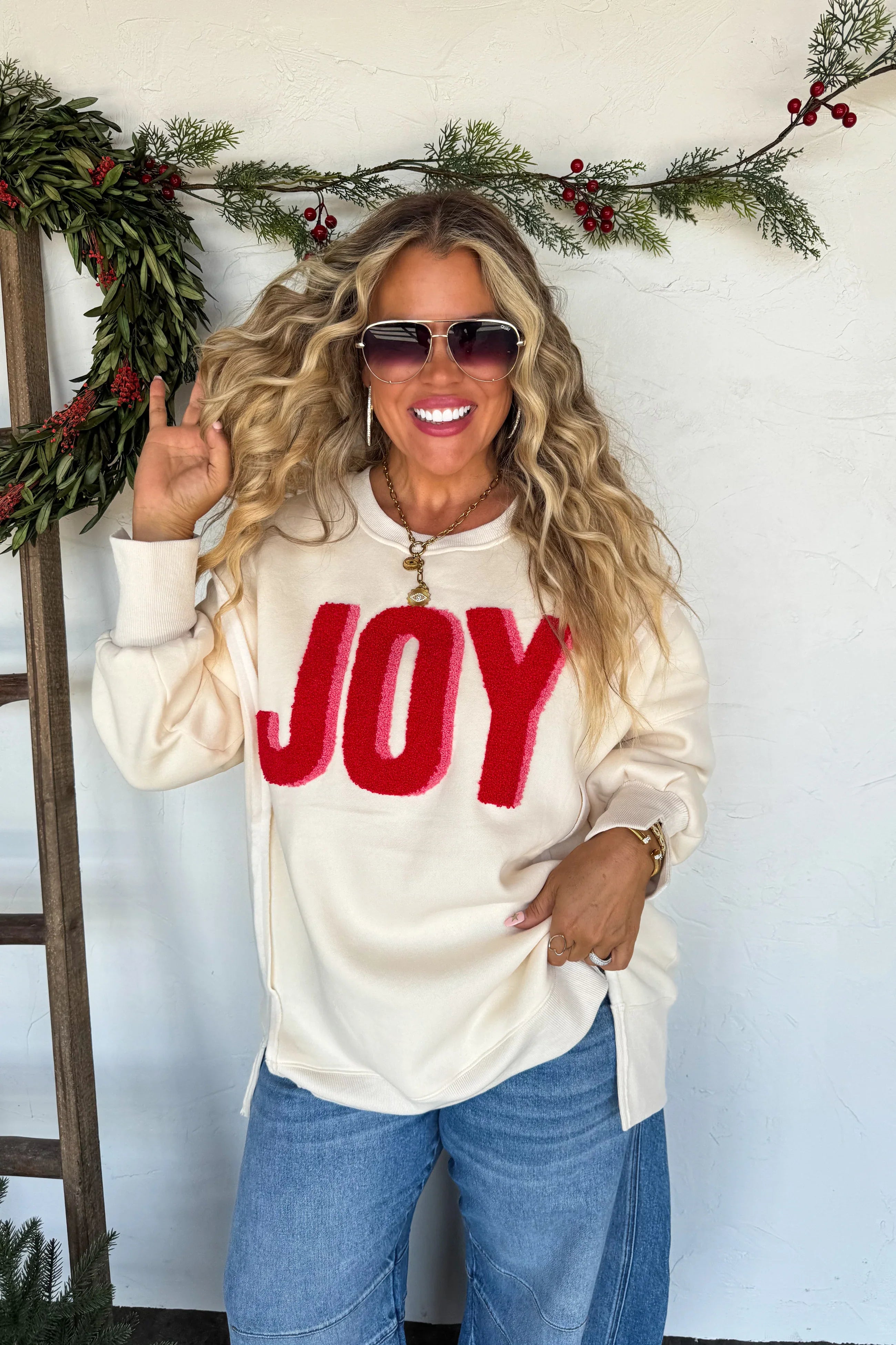 PREORDER: Joy & Jolly Pullovers-Womens-Stay Foxy Boutique, Florissant, Missouri