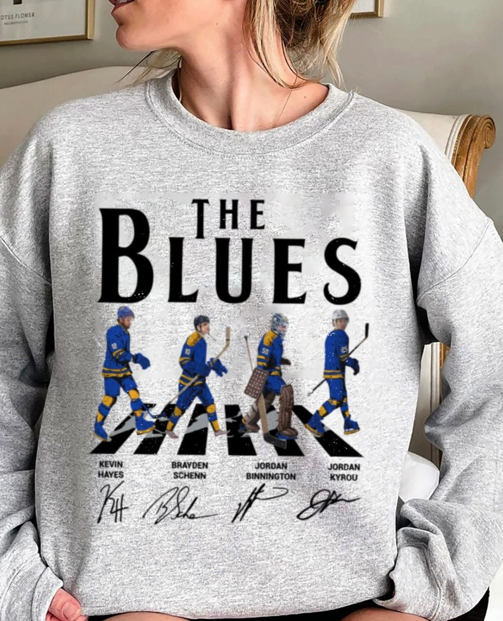 Blues Graphic T-Graphic T-Stay Foxy Boutique, Florissant, Missouri