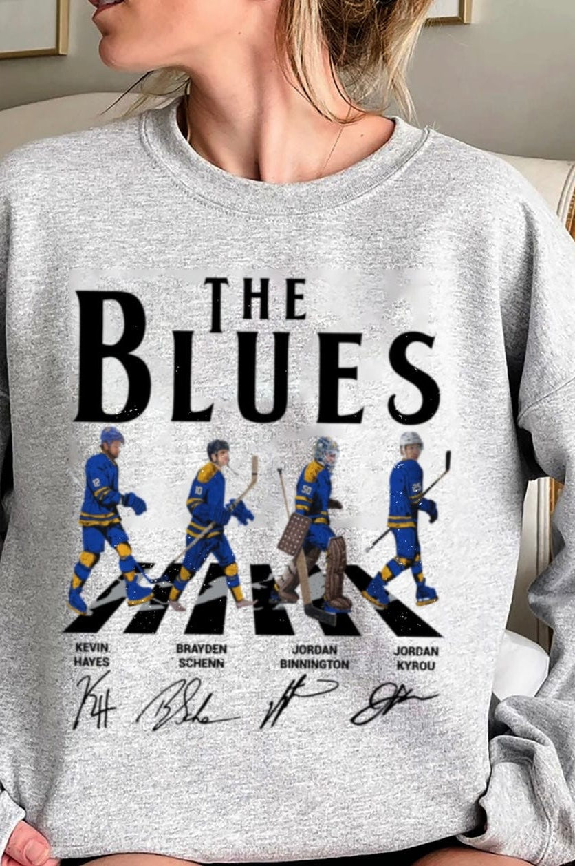 Blues Graphic T-Graphic T-Stay Foxy Boutique, Florissant, Missouri