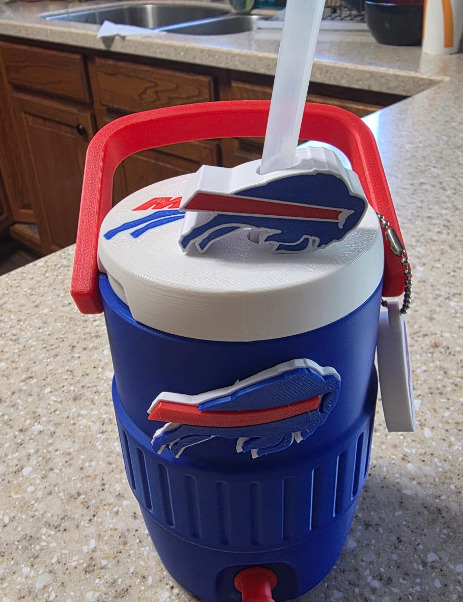 FOOTBALL FAV TEAMS-3D PRINTED CUSTOM 12 OUNCE CAN HOLDERS-Stay Foxy Boutique, Florissant, Missouri