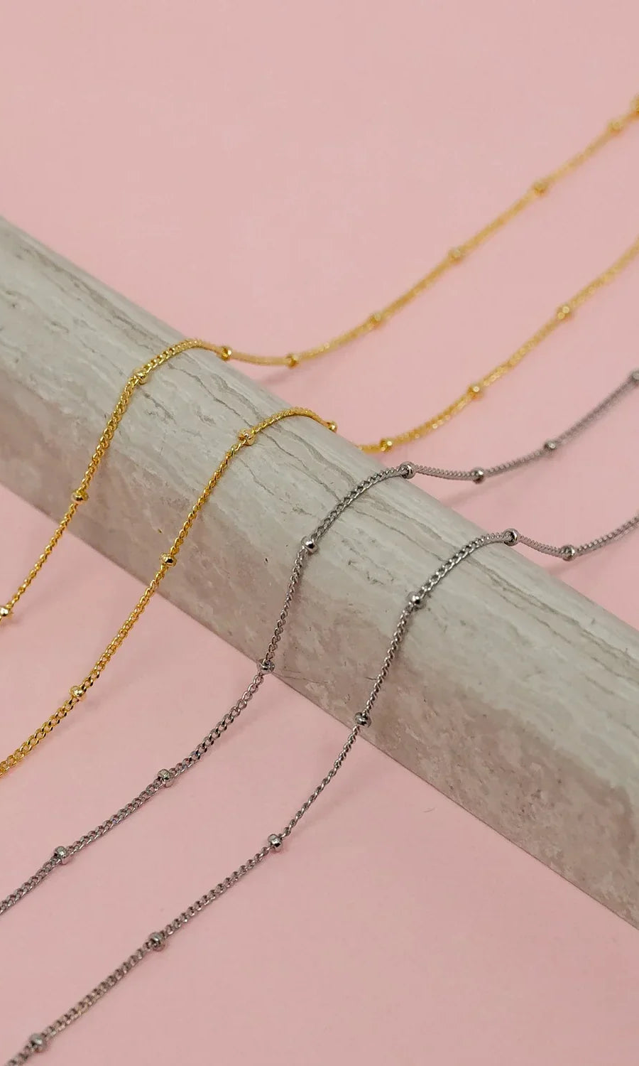 PREORDER: Baby Ball Chain in Silver-Womens-Stay Foxy Boutique, Florissant, Missouri