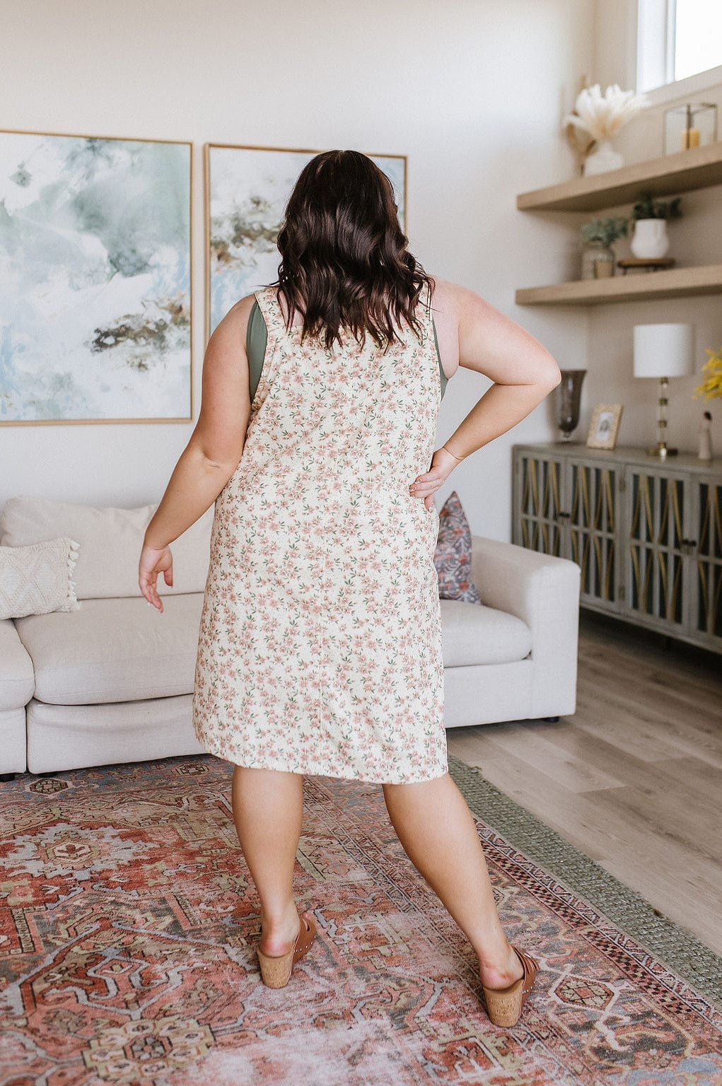 Baby Blossoms Floral Jumper-Dresses-Stay Foxy Boutique, Florissant, Missouri