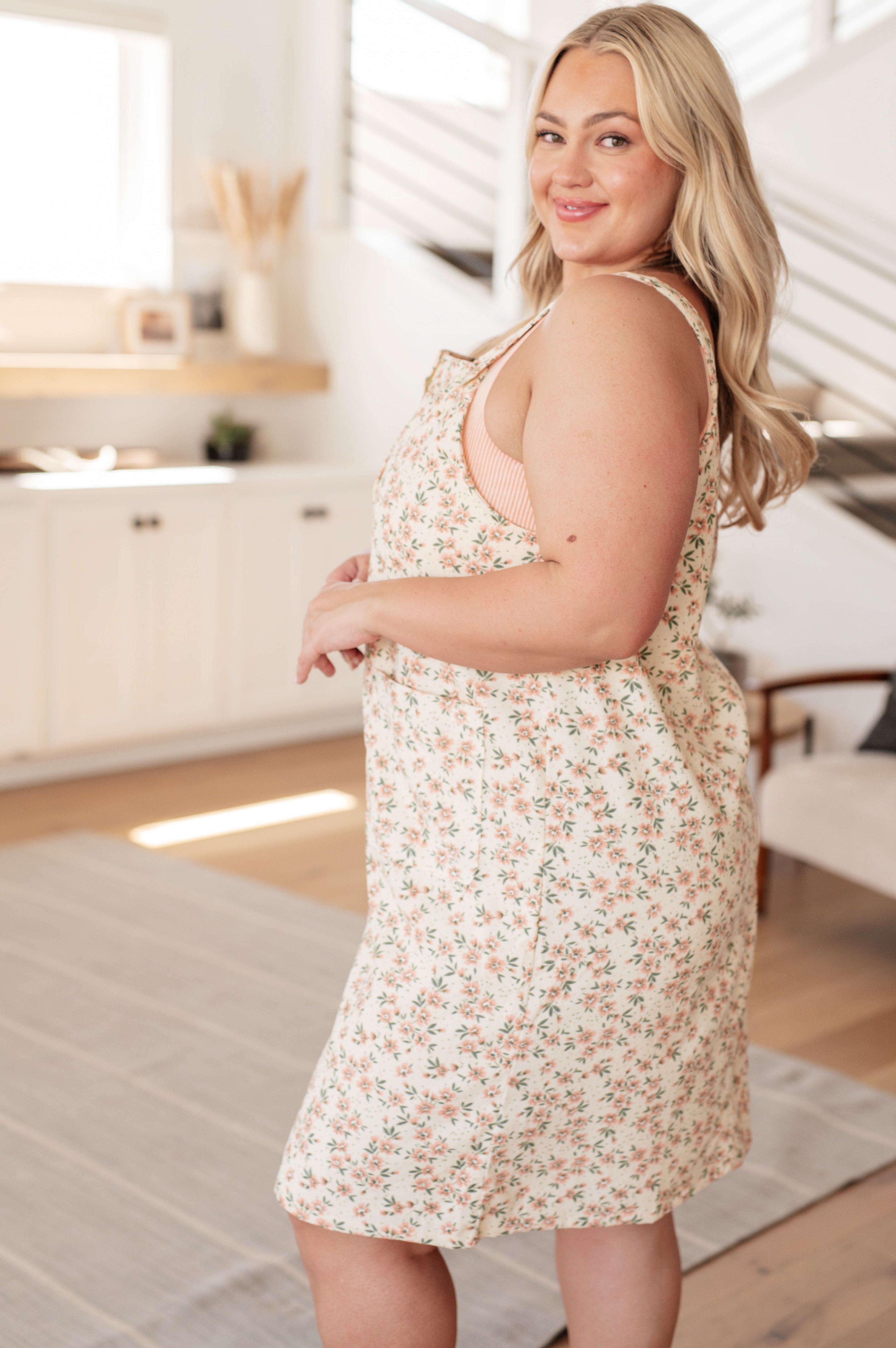 Baby Blossoms Floral Jumper-Dresses-Stay Foxy Boutique, Florissant, Missouri