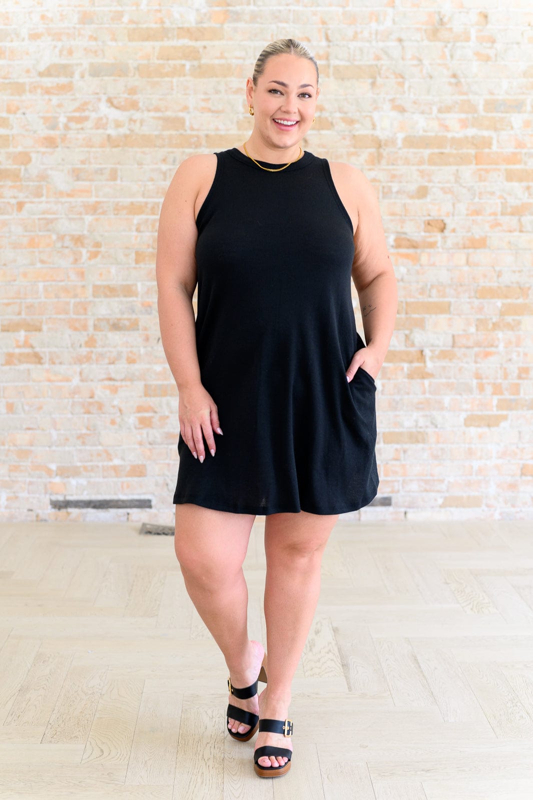 Back it Up Crisscross Cut-Out Back Dress-Dresses-Stay Foxy Boutique, Florissant, Missouri