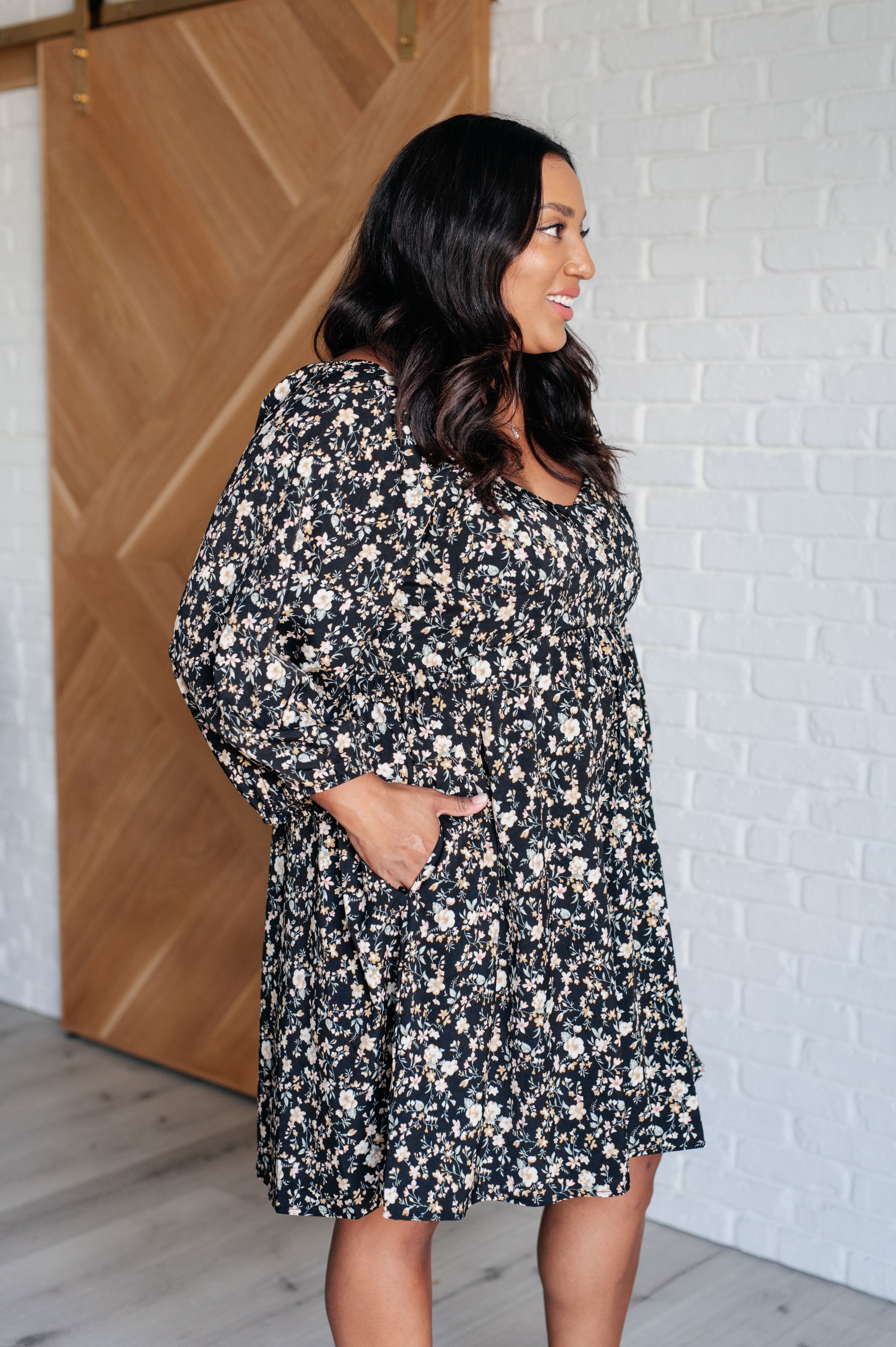 Back to the Start Floral Dress-Dresses-Stay Foxy Boutique, Florissant, Missouri