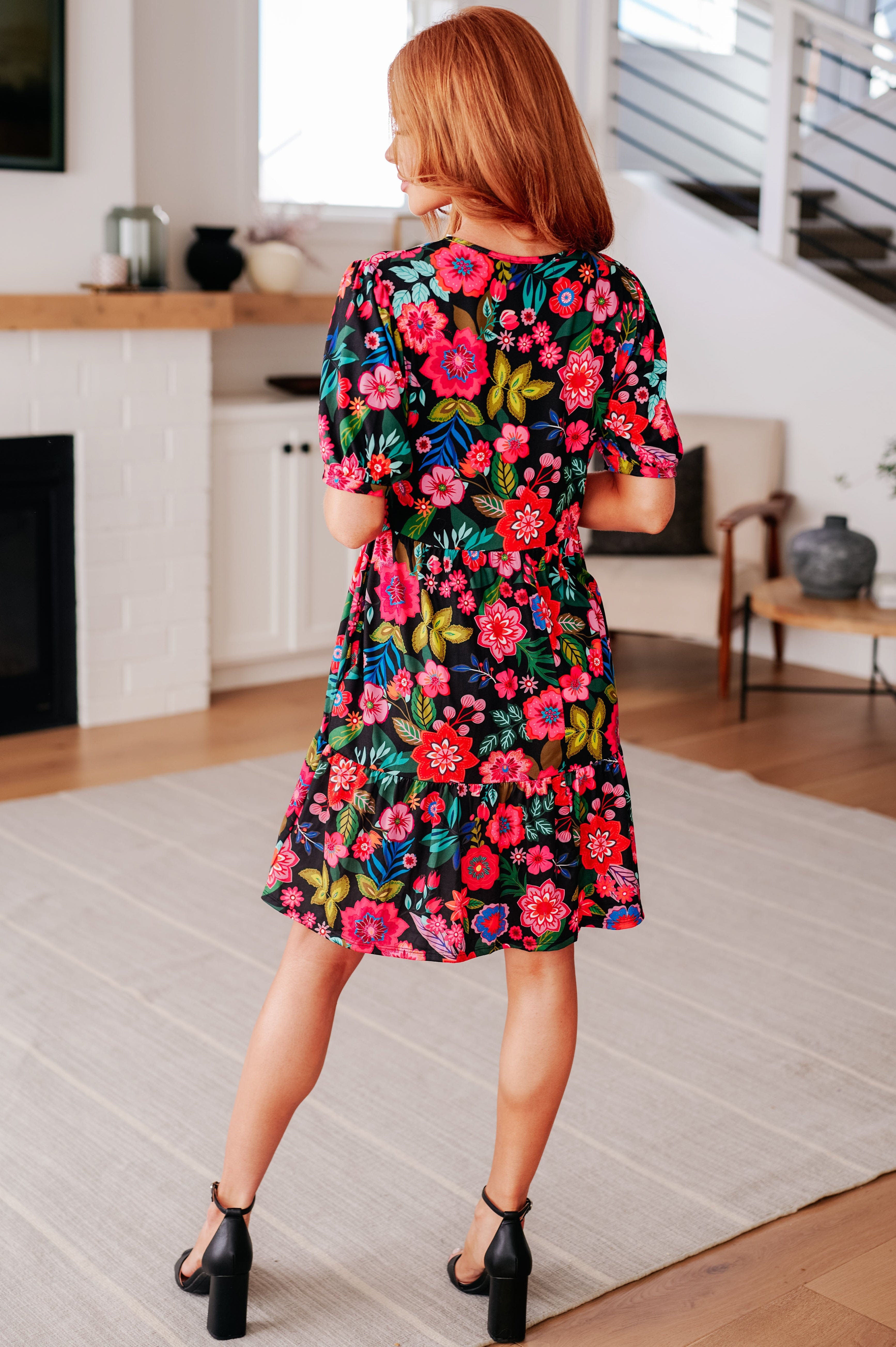Be Someone Floral Dress-Womens-Stay Foxy Boutique, Florissant, Missouri