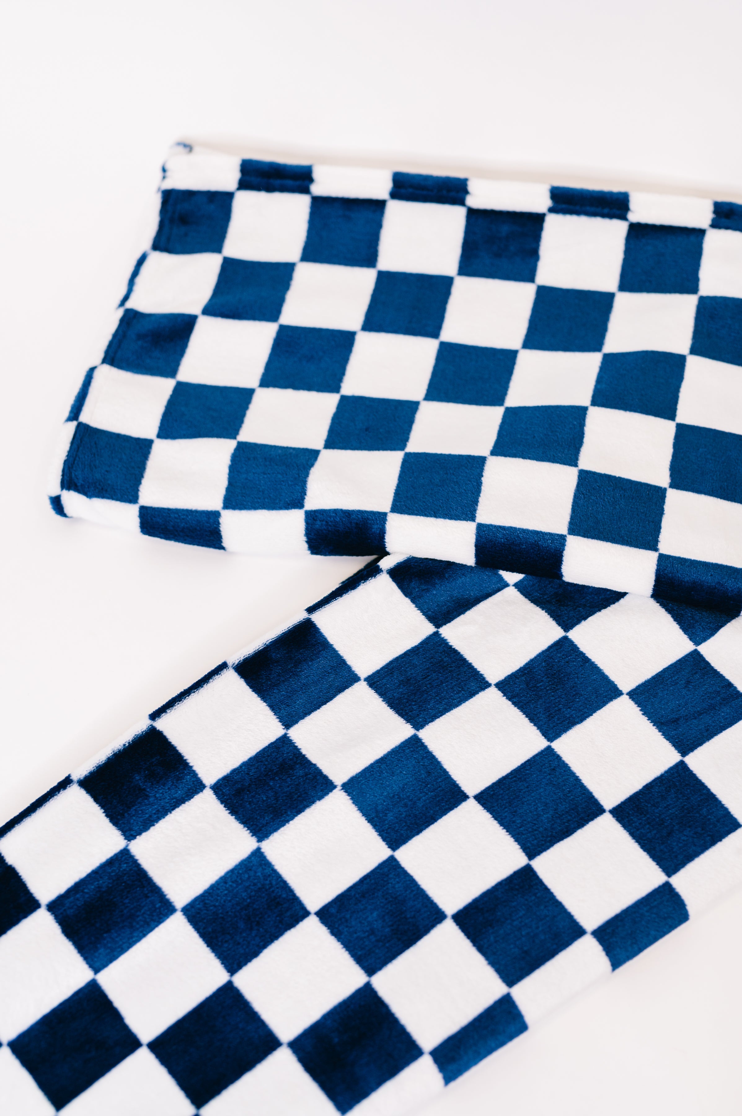 Berry Cozy Checkered Blanket-Womens-Stay Foxy Boutique, Florissant, Missouri