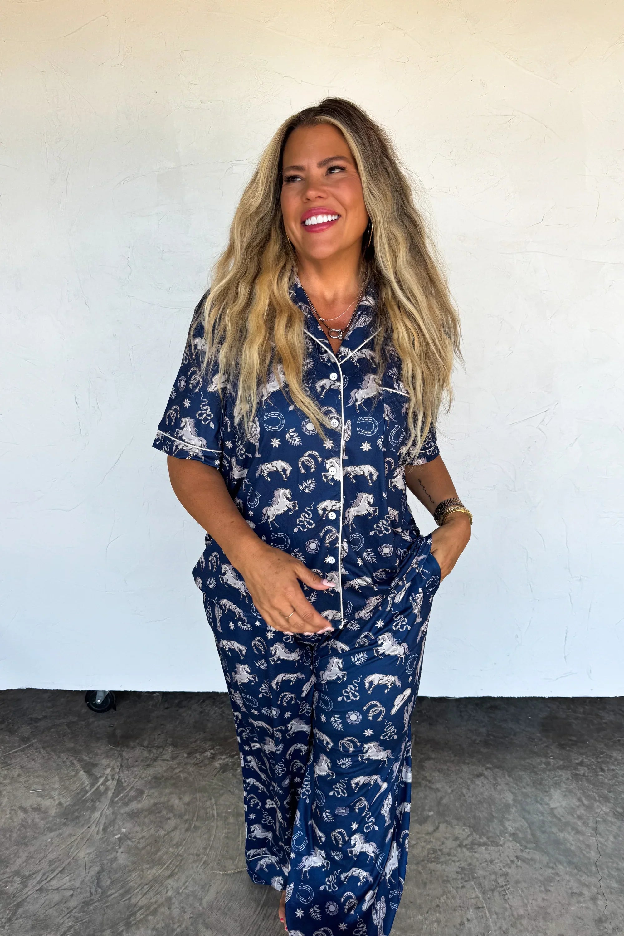 PREORDER: Rodeo Sky Luxi PJs-Womens-Stay Foxy Boutique, Florissant, Missouri