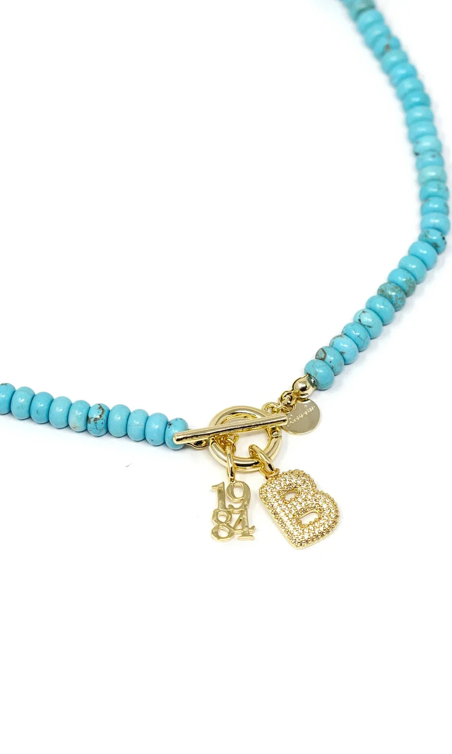 PREORDER: Bubble Letter Initial Charm-Womens-Stay Foxy Boutique, Florissant, Missouri