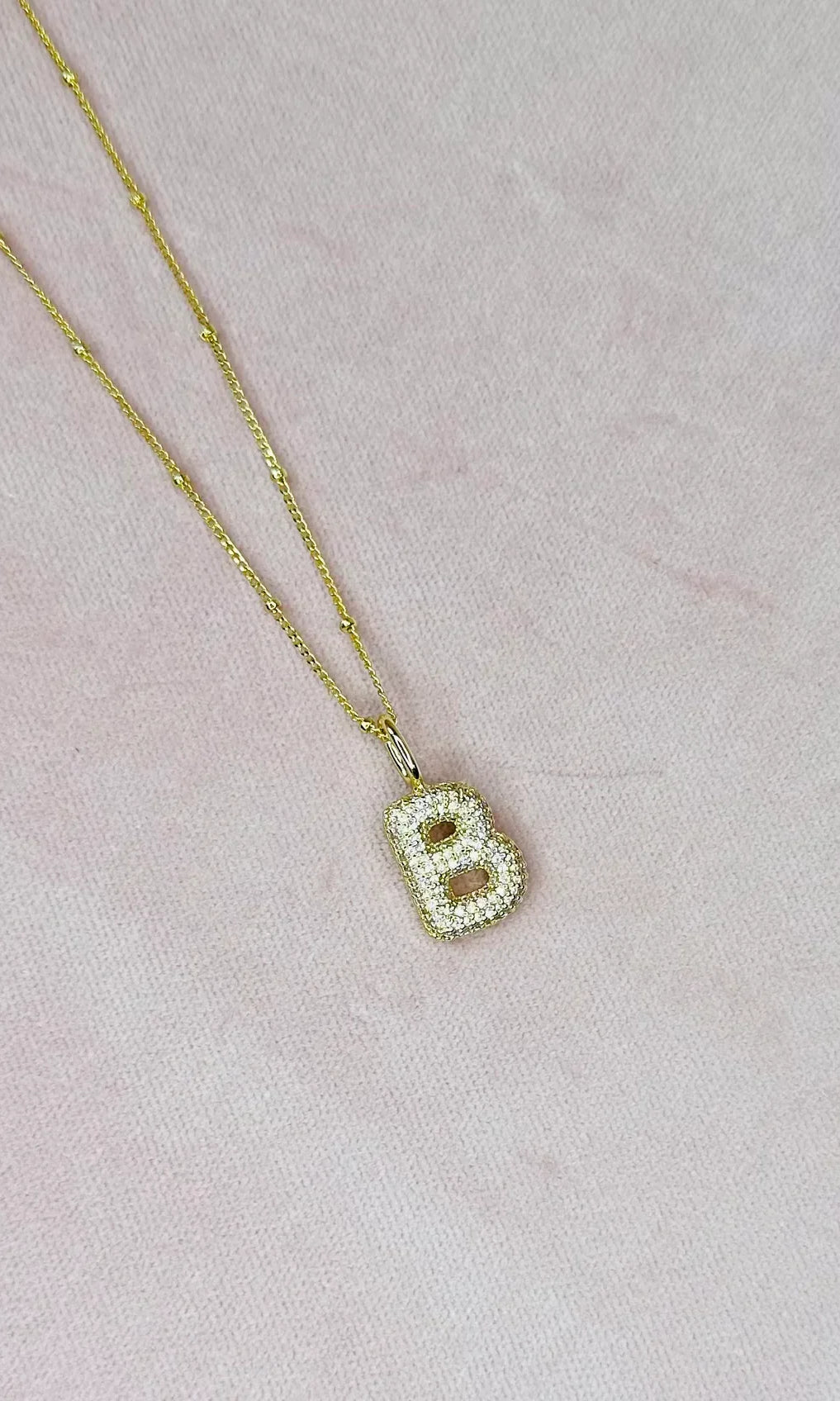 PREORDER: Bubble Letter Initial Charm-Womens-Stay Foxy Boutique, Florissant, Missouri