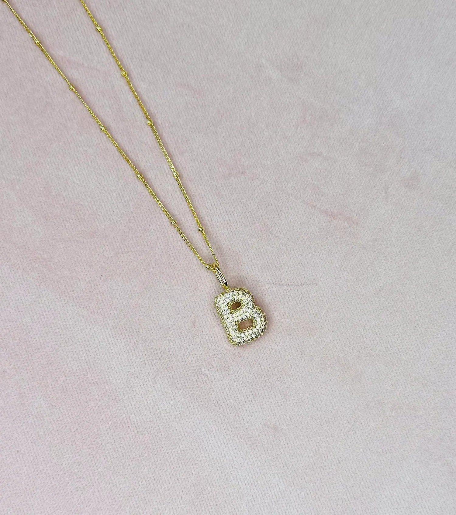 PREORDER: Bubble Letter Initial Charm-Womens-Stay Foxy Boutique, Florissant, Missouri