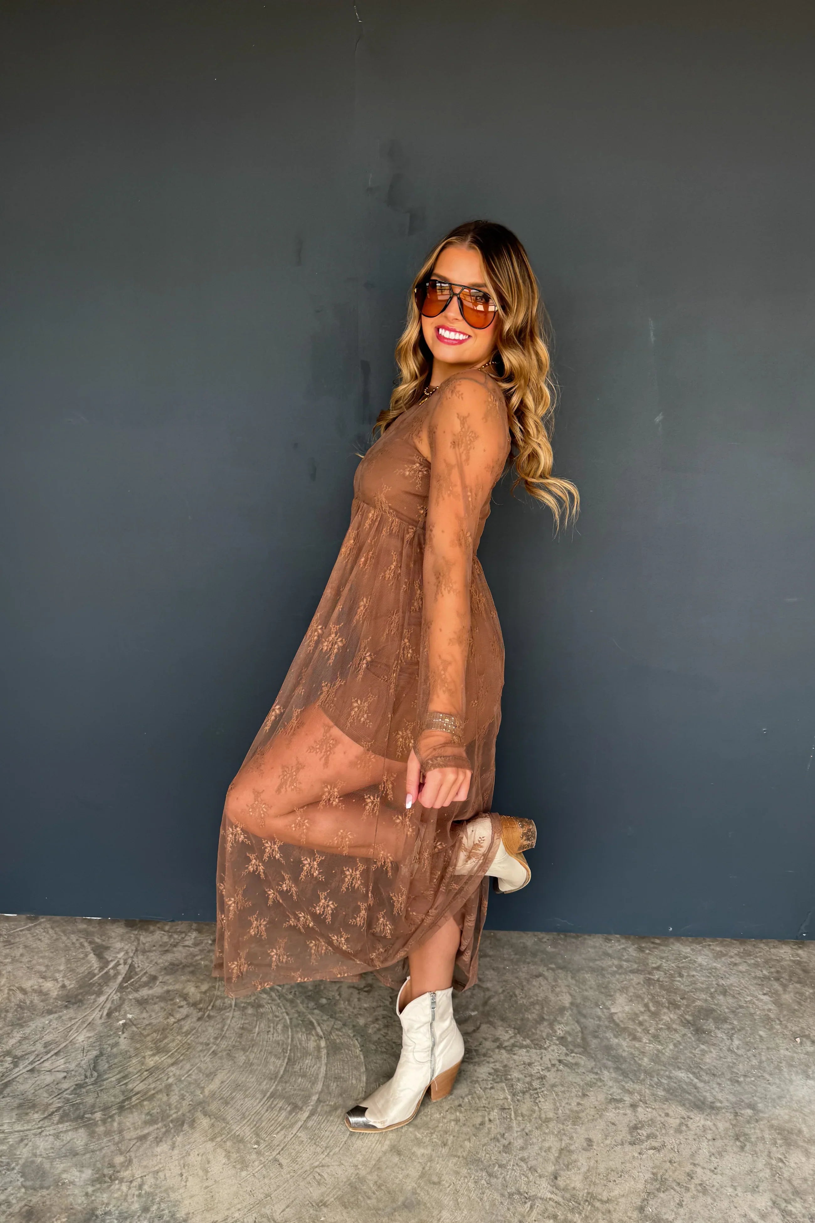 PREORDER: Evangeline Lace Dress-Womens-Stay Foxy Boutique, Florissant, Missouri