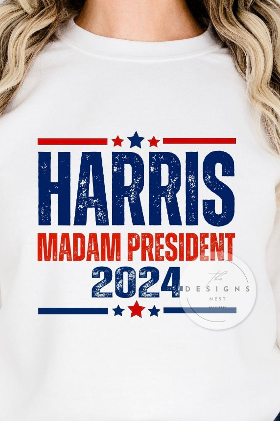 Madam President Graphic T shirt-Graphic T-Stay Foxy Boutique, Florissant, Missouri