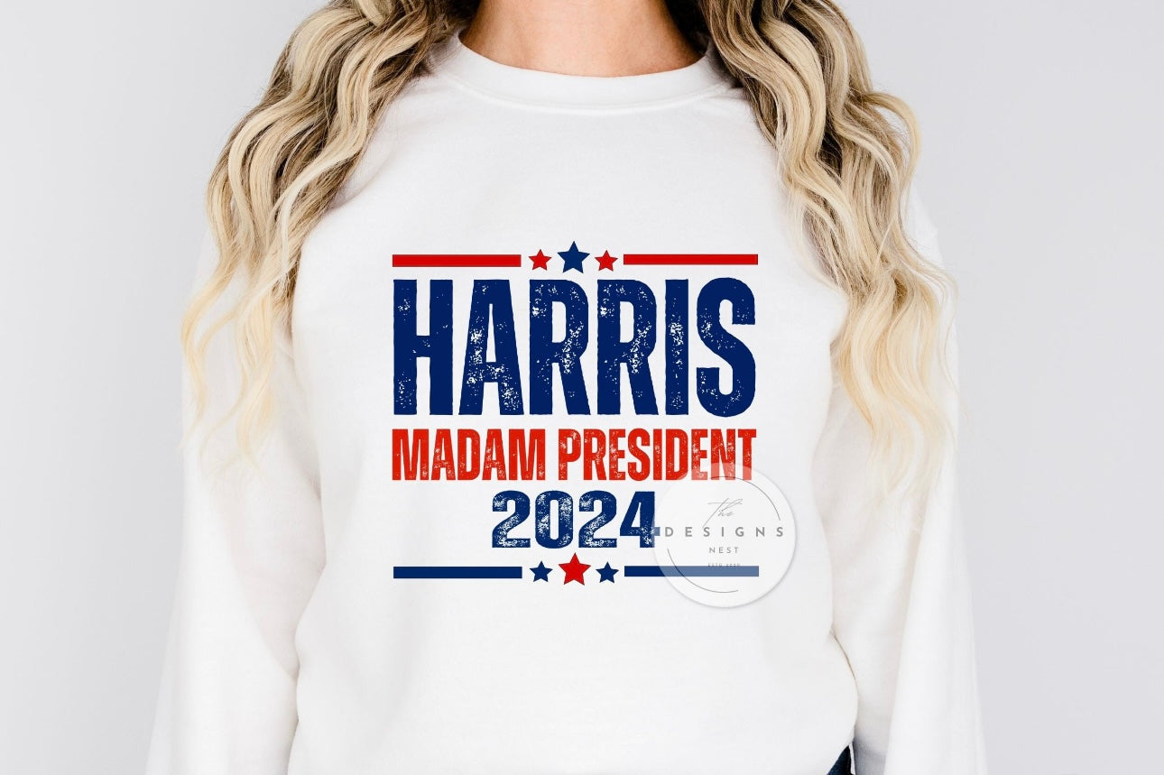 Madam President Graphic T shirt-Graphic T-Stay Foxy Boutique, Florissant, Missouri
