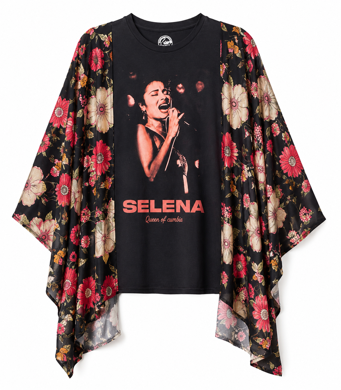 Selina | The Becoming Flowy Kimono Top 2 Scoops-Stay Foxy Boutique, Florissant, Missouri