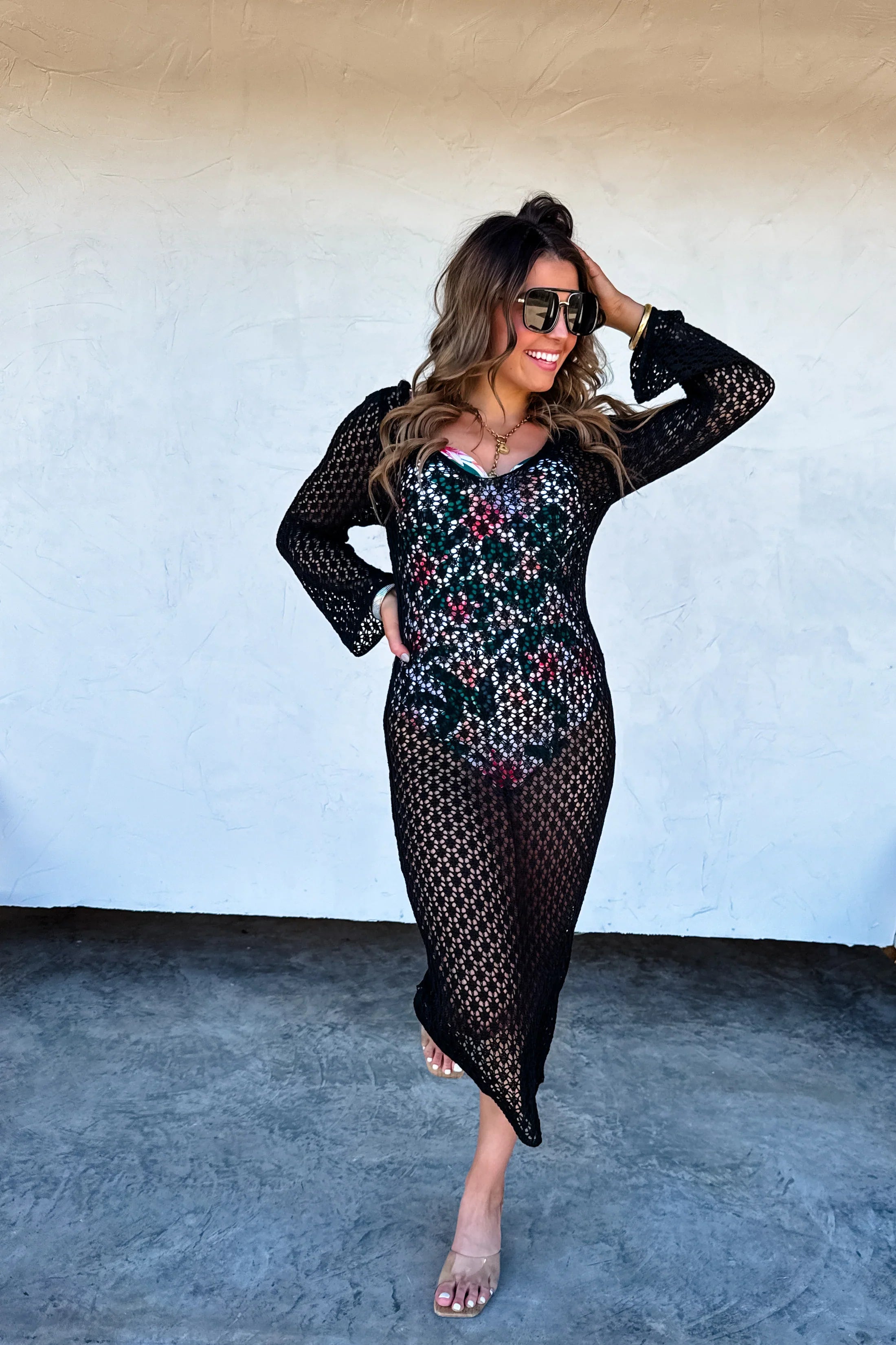 PREORDER: Sunset Stroll Knit Coverup in Four Colors-Womens-Stay Foxy Boutique, Florissant, Missouri