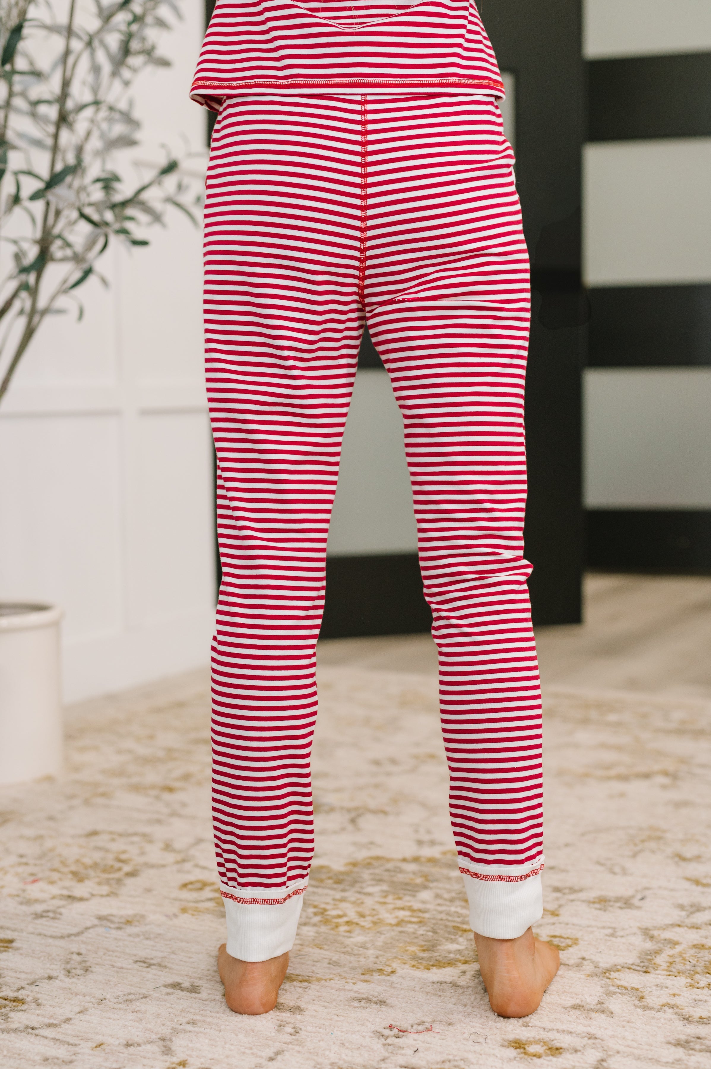 Candy Cane Lane Pajama Set-Womens-Stay Foxy Boutique, Florissant, Missouri