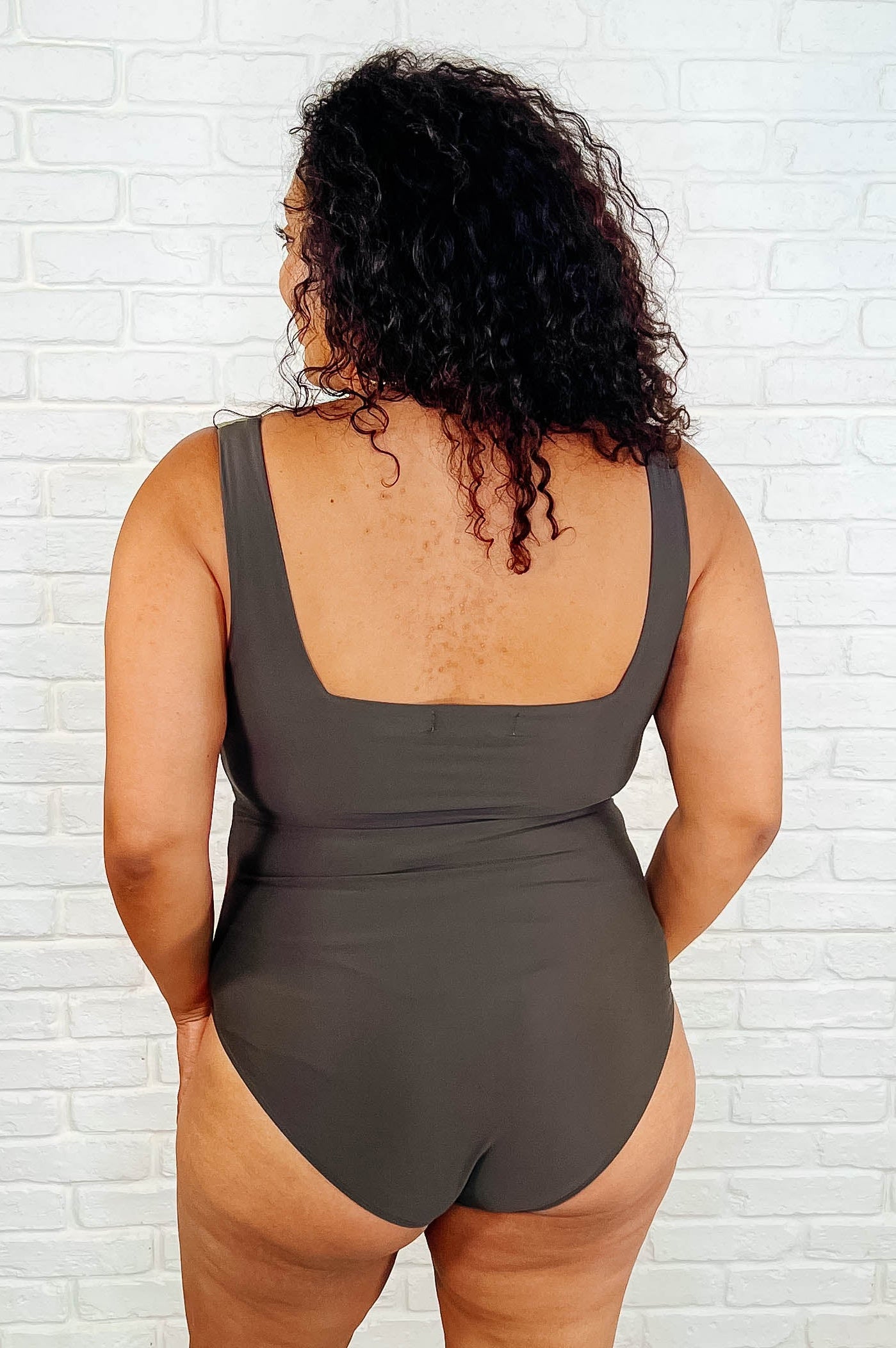 Cape Town Asymmetrical Stripe Swimsuit-Swimwear-Stay Foxy Boutique, Florissant, Missouri