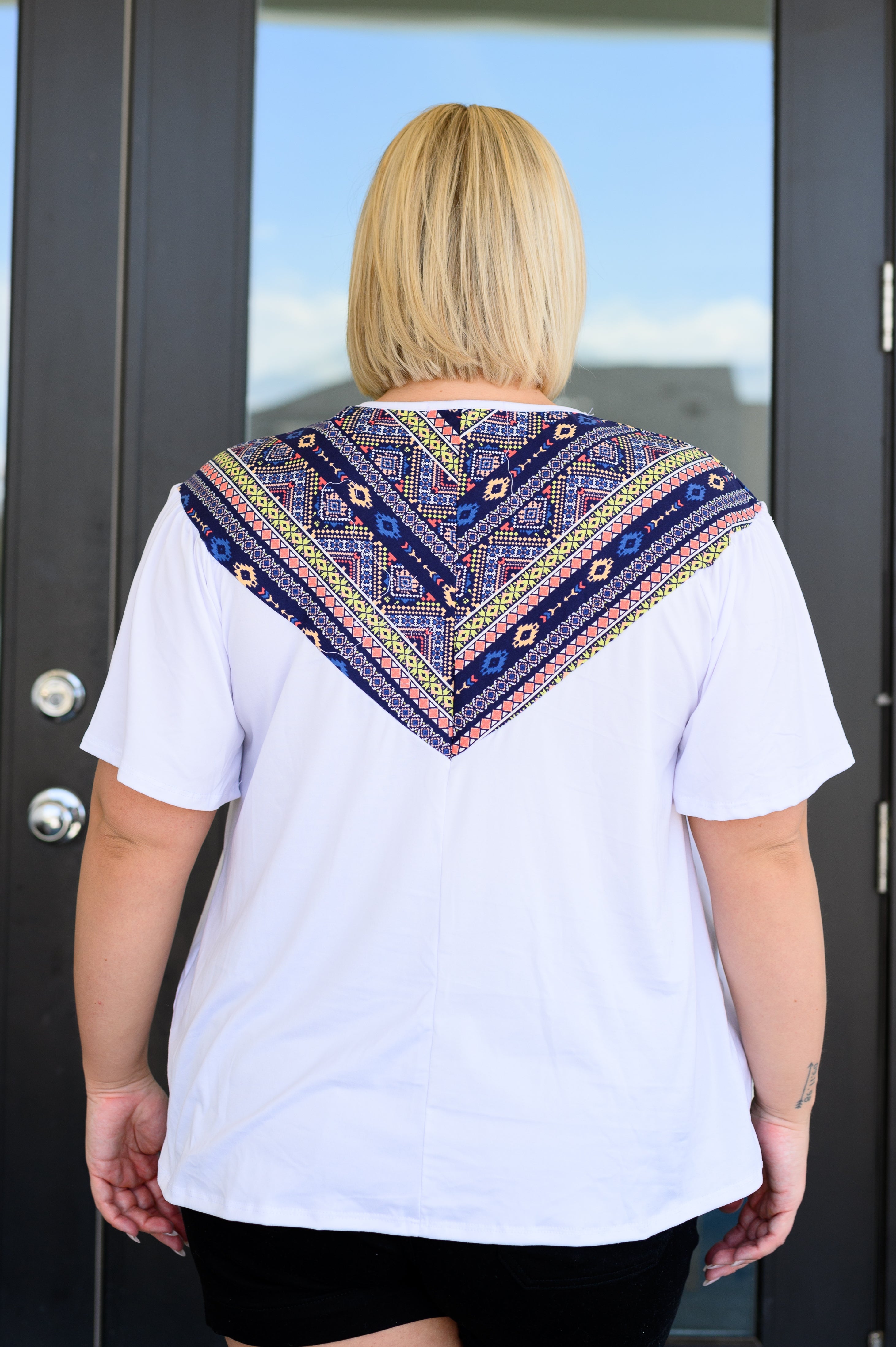 Casually Boho Keyhole Neckline Top-Tops-Stay Foxy Boutique, Florissant, Missouri