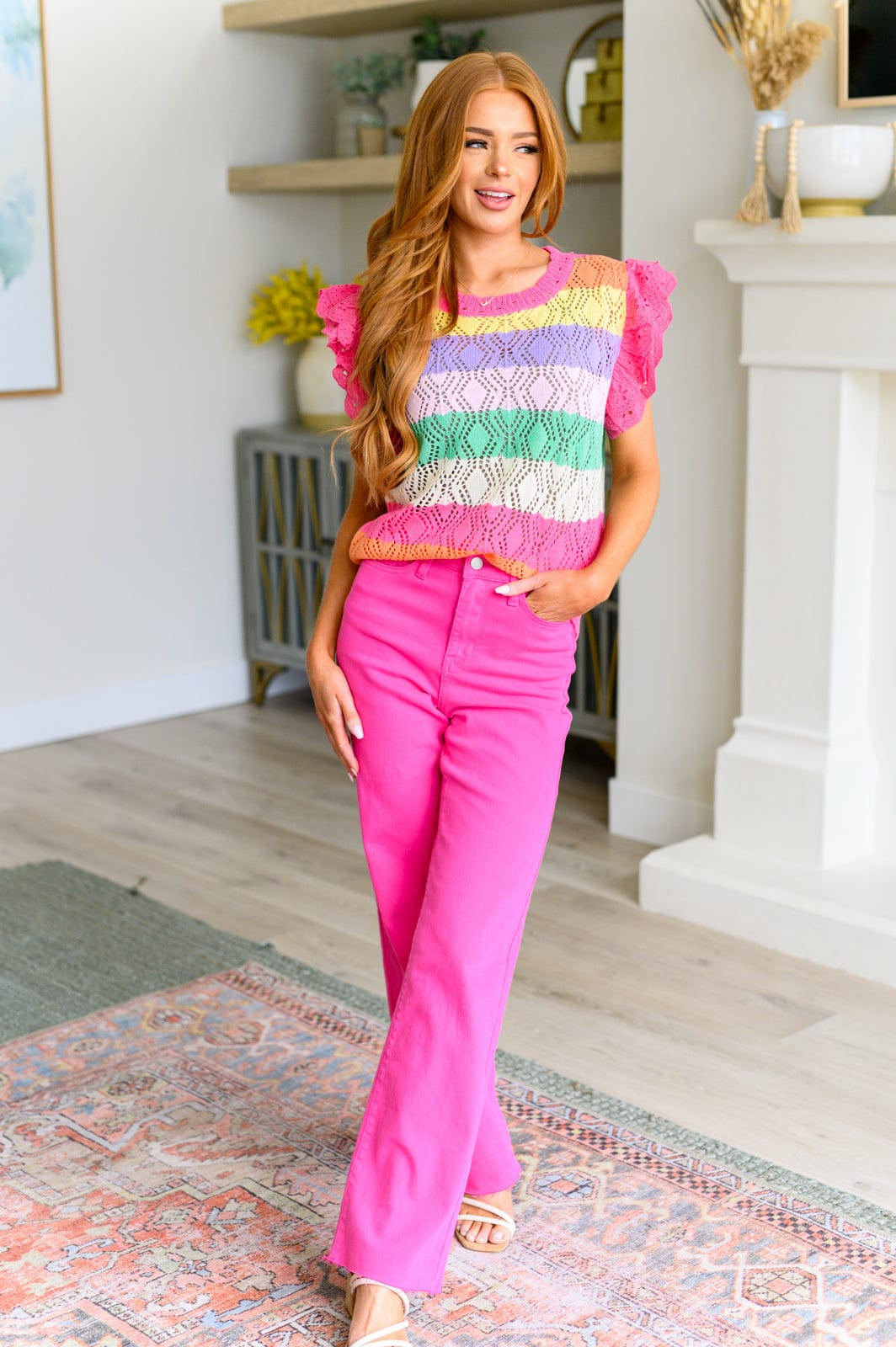 Change is Coming Flutter Sleeve Top-Tops-Stay Foxy Boutique, Florissant, Missouri