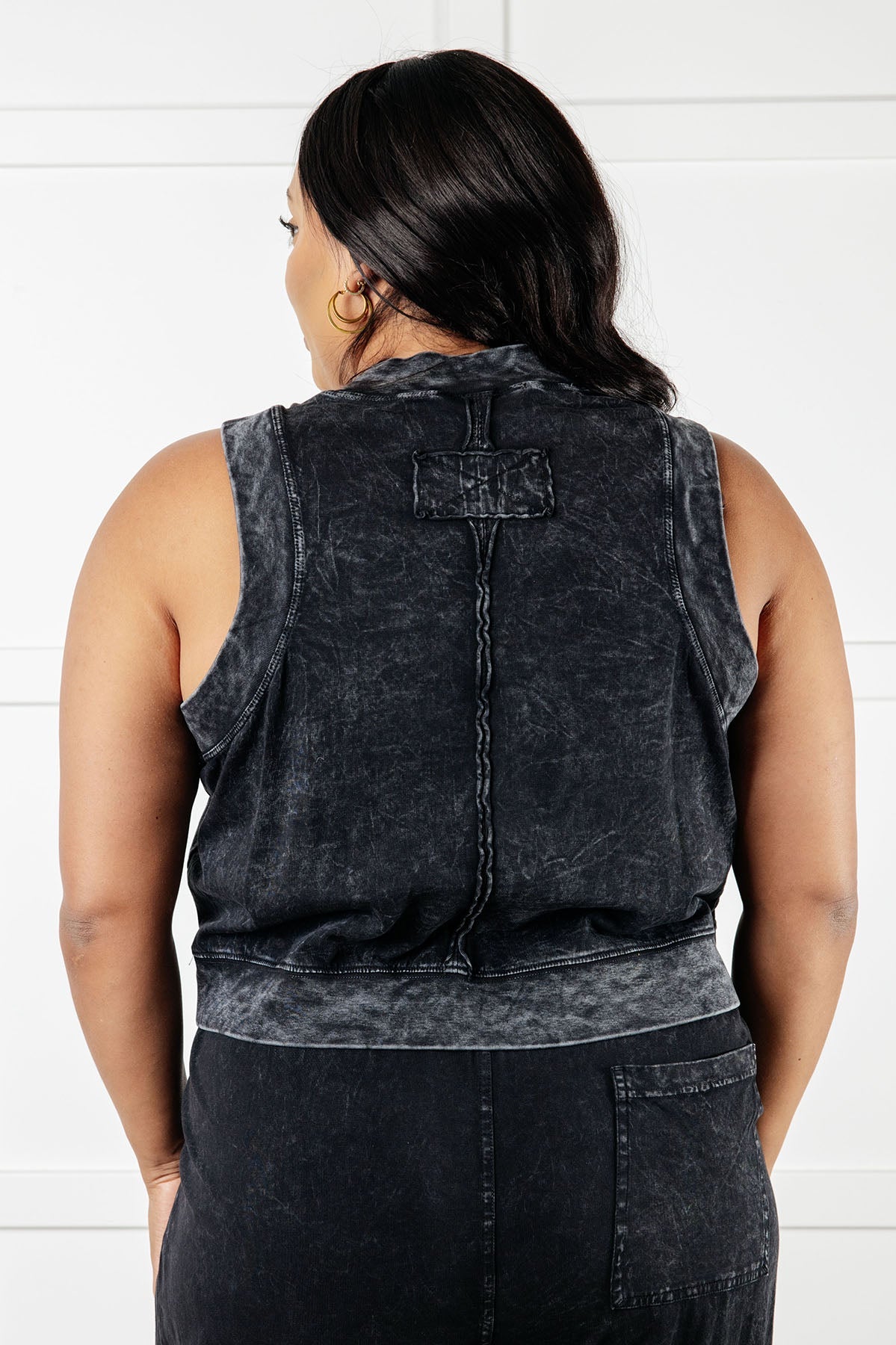 Chasing the Gains Tank Top in Black-Tops-Stay Foxy Boutique, Florissant, Missouri