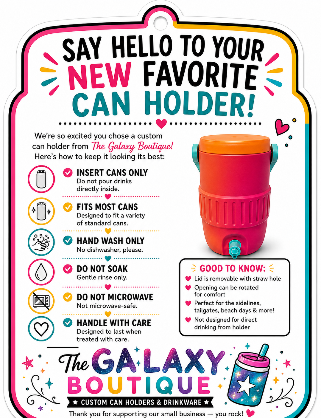 FOOTBALL FAV TEAMS-3D PRINTED CUSTOM 12 OUNCE CAN HOLDERS-Stay Foxy Boutique, Florissant, Missouri
