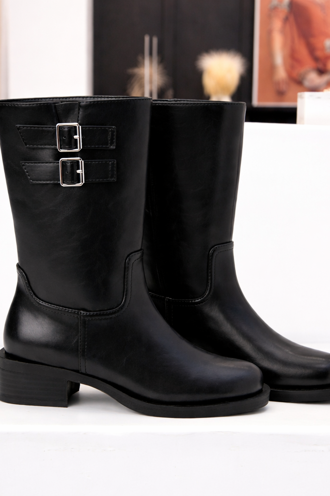 Basil Moto Boot-Boot-Stay Foxy Boutique, Florissant, Missouri