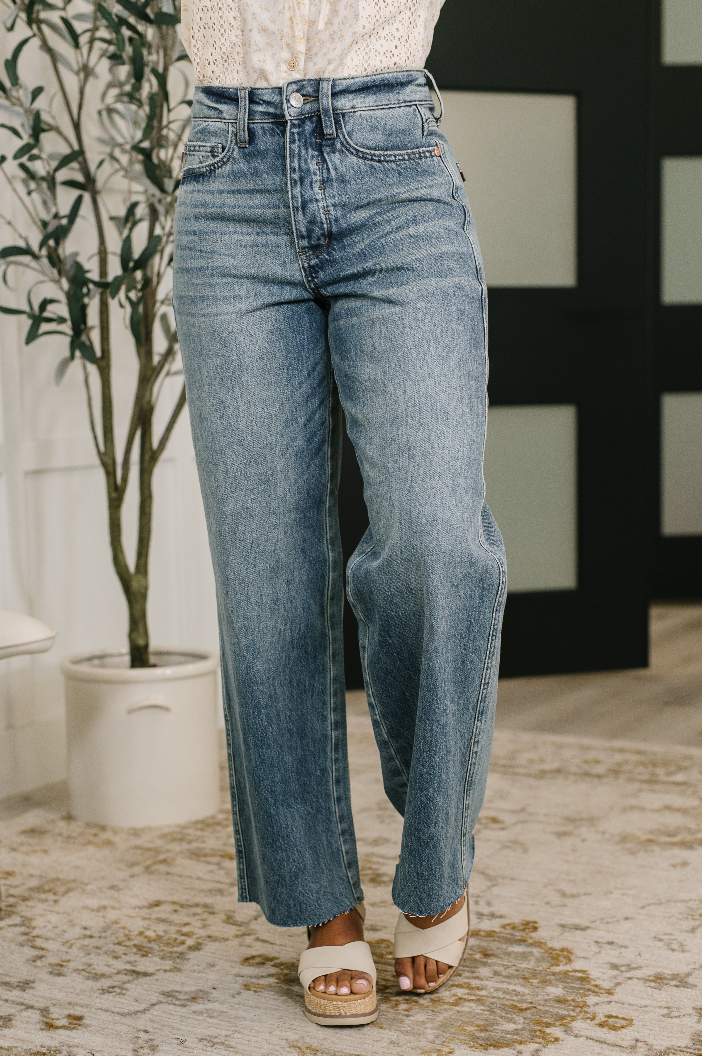 Ciera High Waist Rigid Magic Wihelmina Baggy-Womens-Stay Foxy Boutique, Florissant, Missouri
