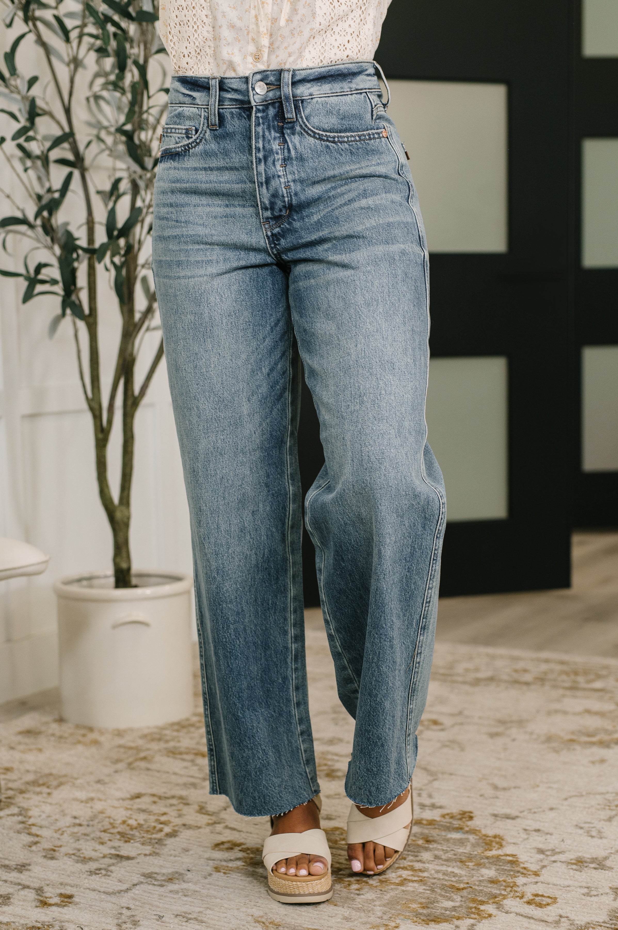Ciera High Waist Rigid Magic Wihelmina Baggy-Womens-Stay Foxy Boutique, Florissant, Missouri