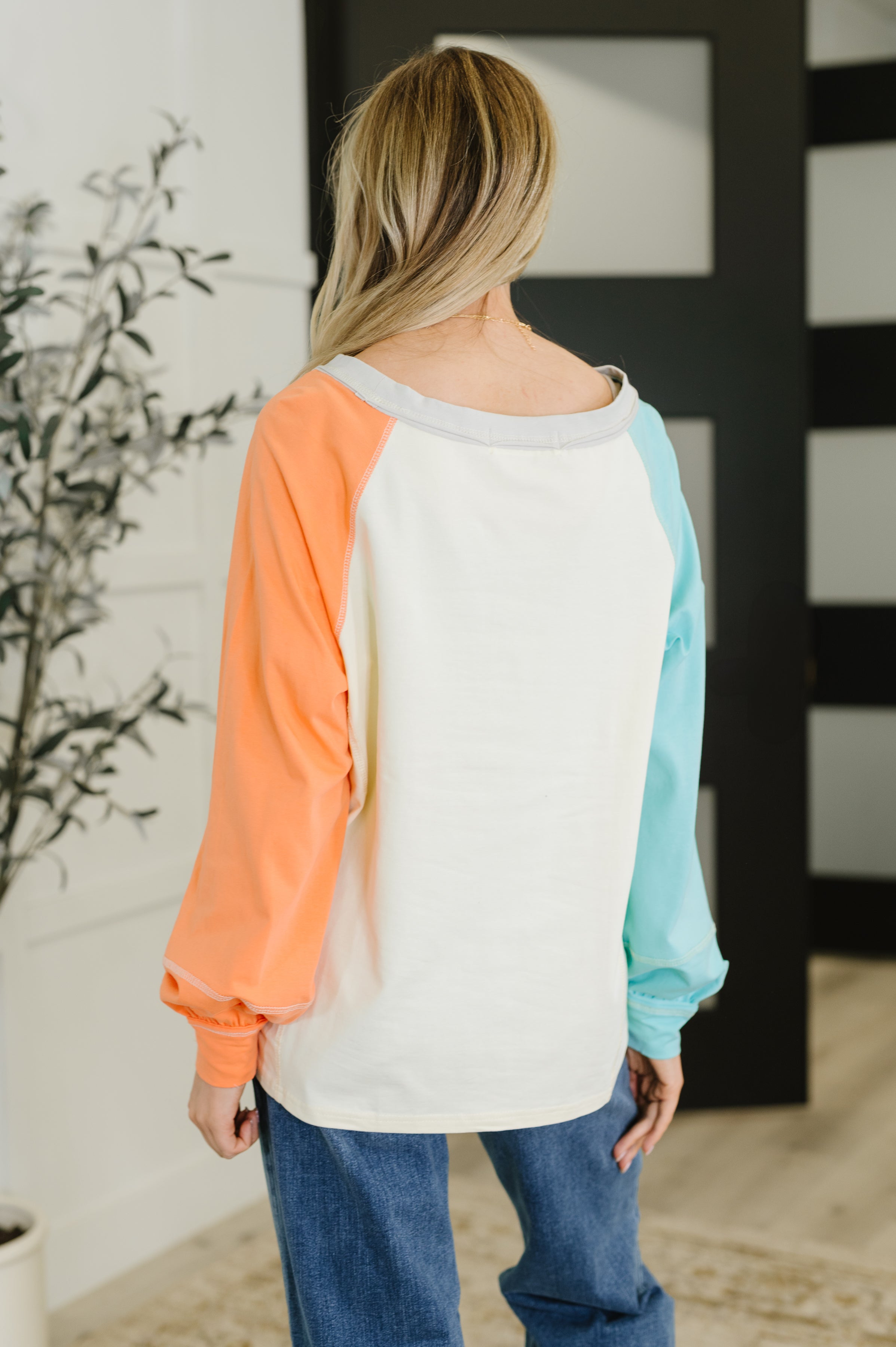 Color Me Confused Color Block Top-Womens-Stay Foxy Boutique, Florissant, Missouri