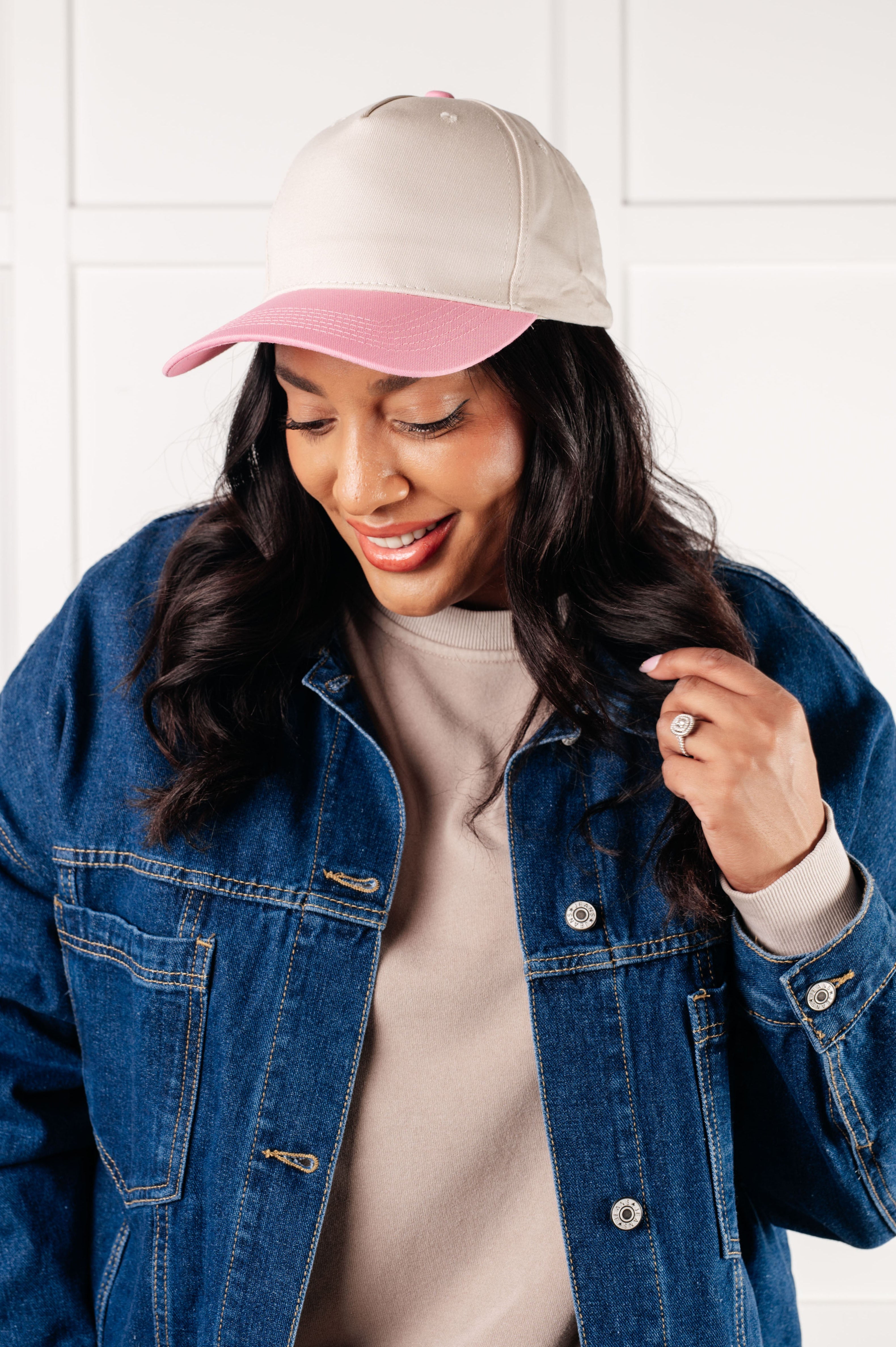 Come Hither Two Tone Canvas Cap Set-Accessories-Stay Foxy Boutique, Florissant, Missouri
