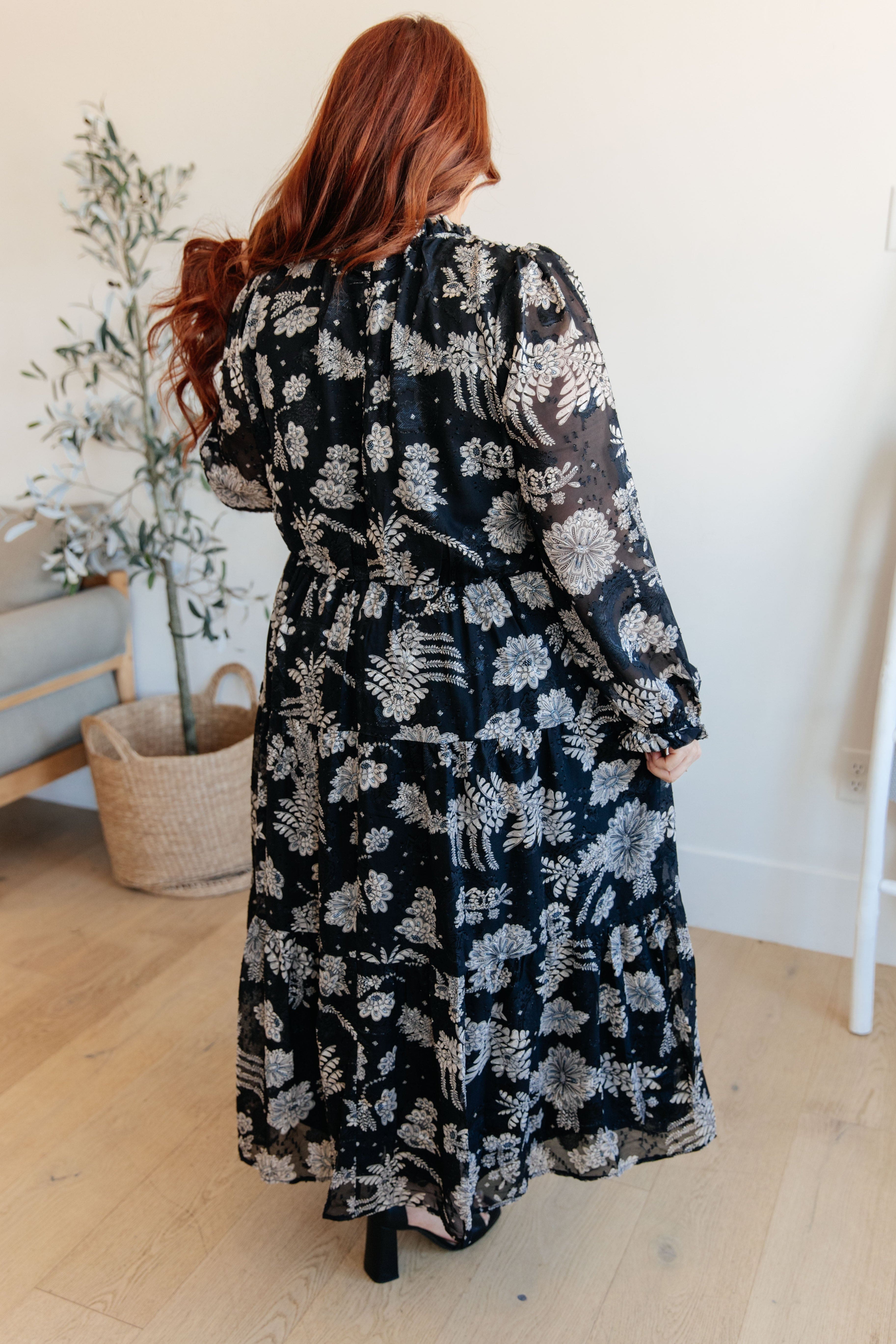 Come Take My Hand Floral Dress-Womens-Stay Foxy Boutique, Florissant, Missouri