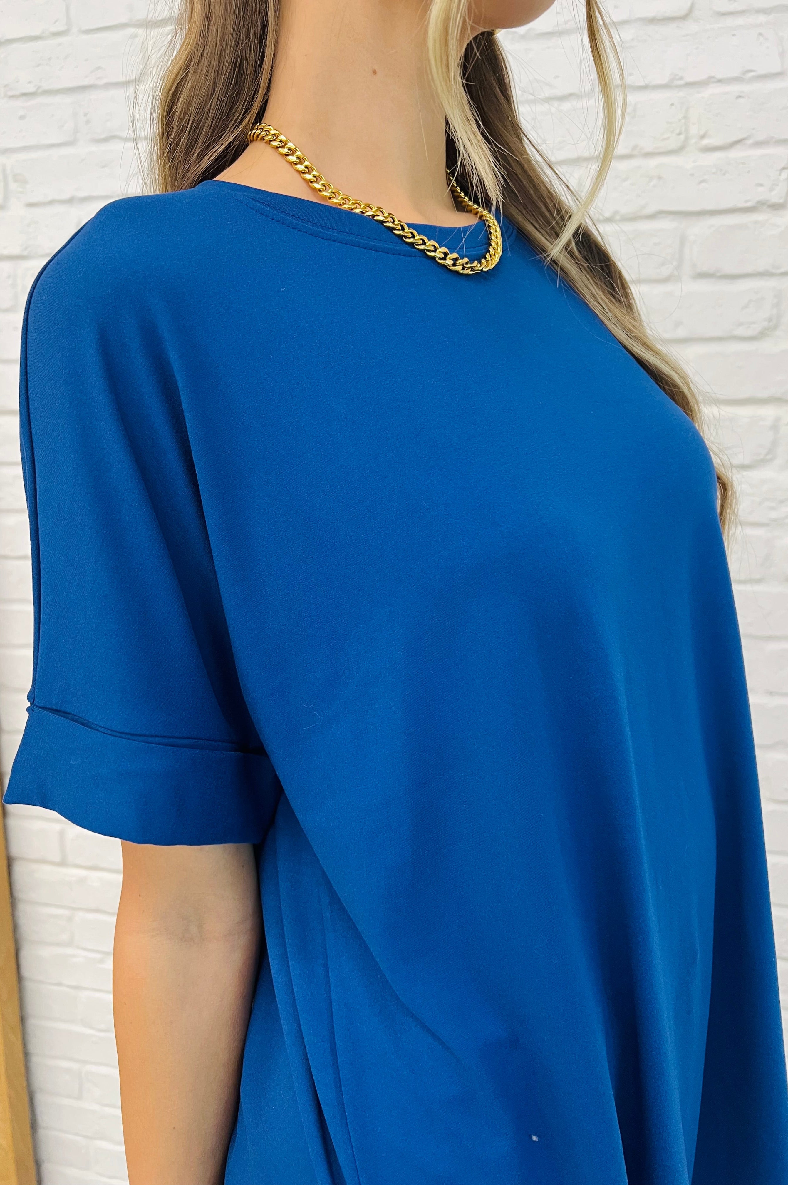 Comfy Cruising Top and Biker Shorts Set in Lt Navy-Womens-Stay Foxy Boutique, Florissant, Missouri