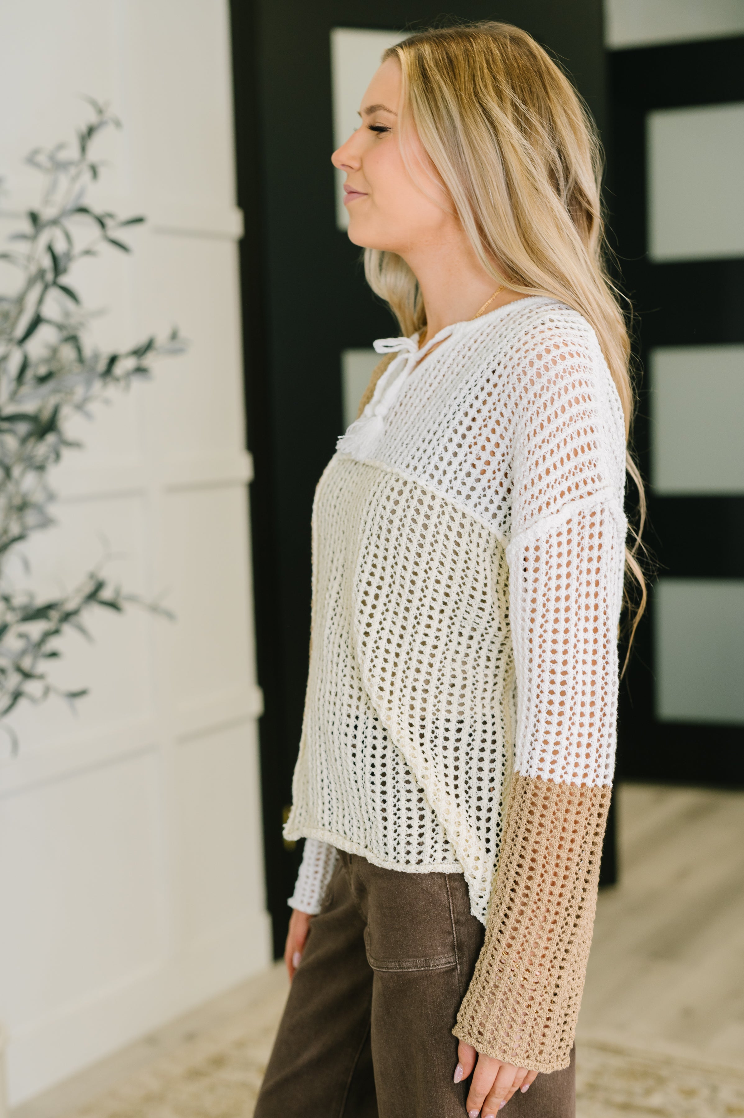 Corner of the Block Loose Knit Sweater-Womens-Stay Foxy Boutique, Florissant, Missouri