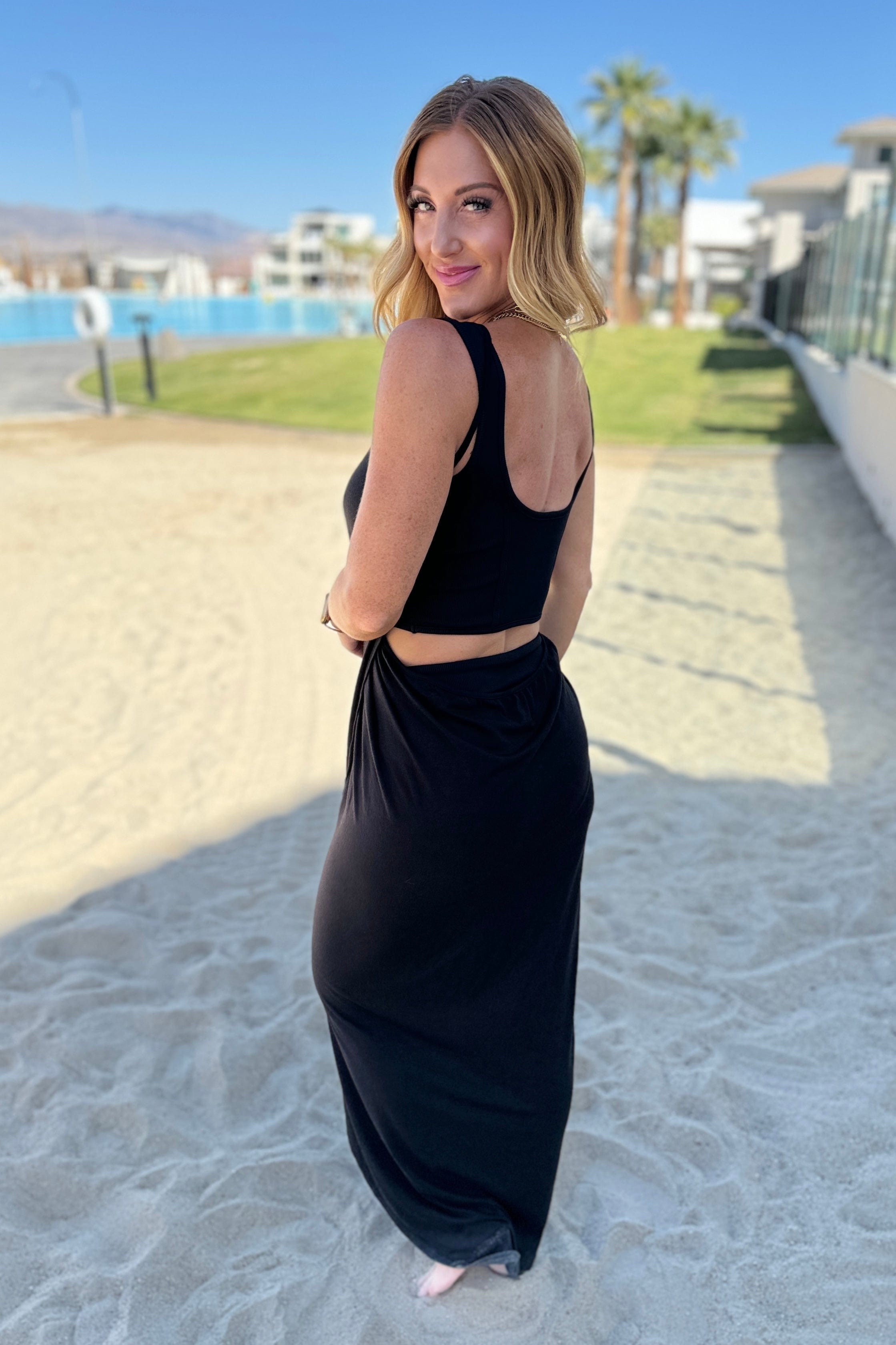 Crossed My Mind Swim Cover Up-Swimwear-Stay Foxy Boutique, Florissant, Missouri