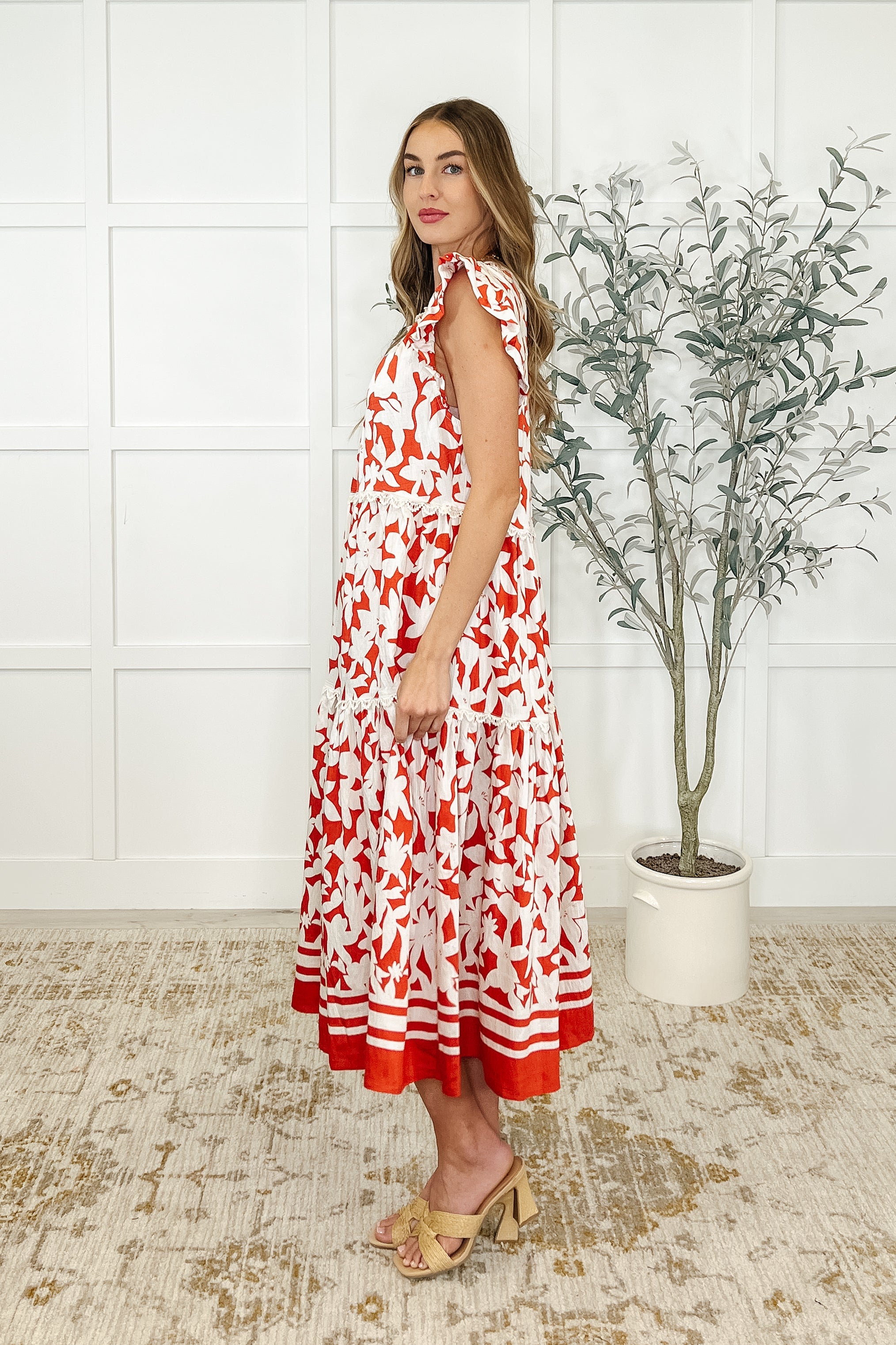 Dainty Daydream Tiered Dress-Womens-Stay Foxy Boutique, Florissant, Missouri