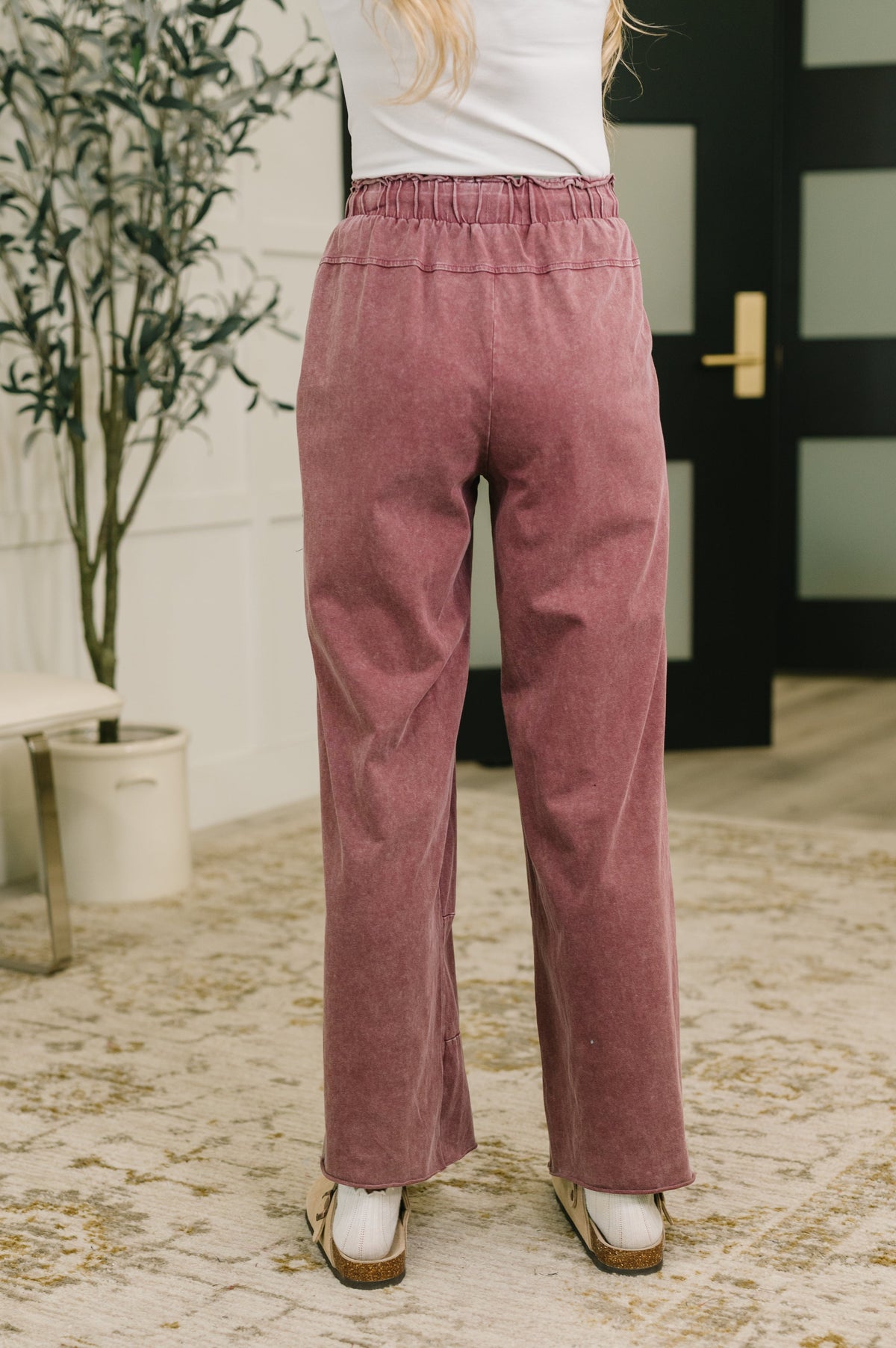 Darlin' So It Goes Mineral Wash High Waisted Sweats-Womens-Stay Foxy Boutique, Florissant, Missouri