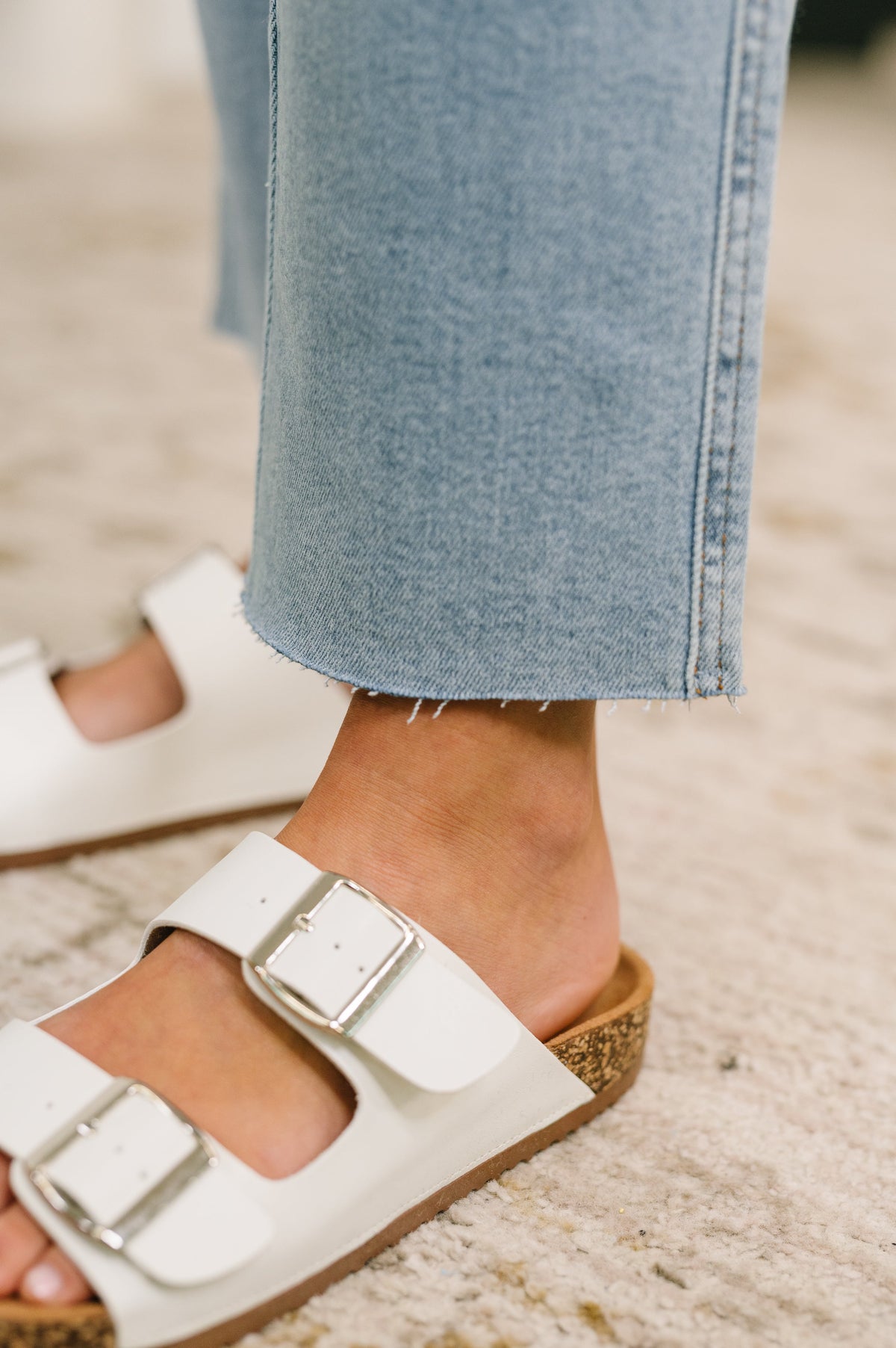 Dawn Mid Rise Ankle Straight w Bandana Loop-Womens-Stay Foxy Boutique, Florissant, Missouri