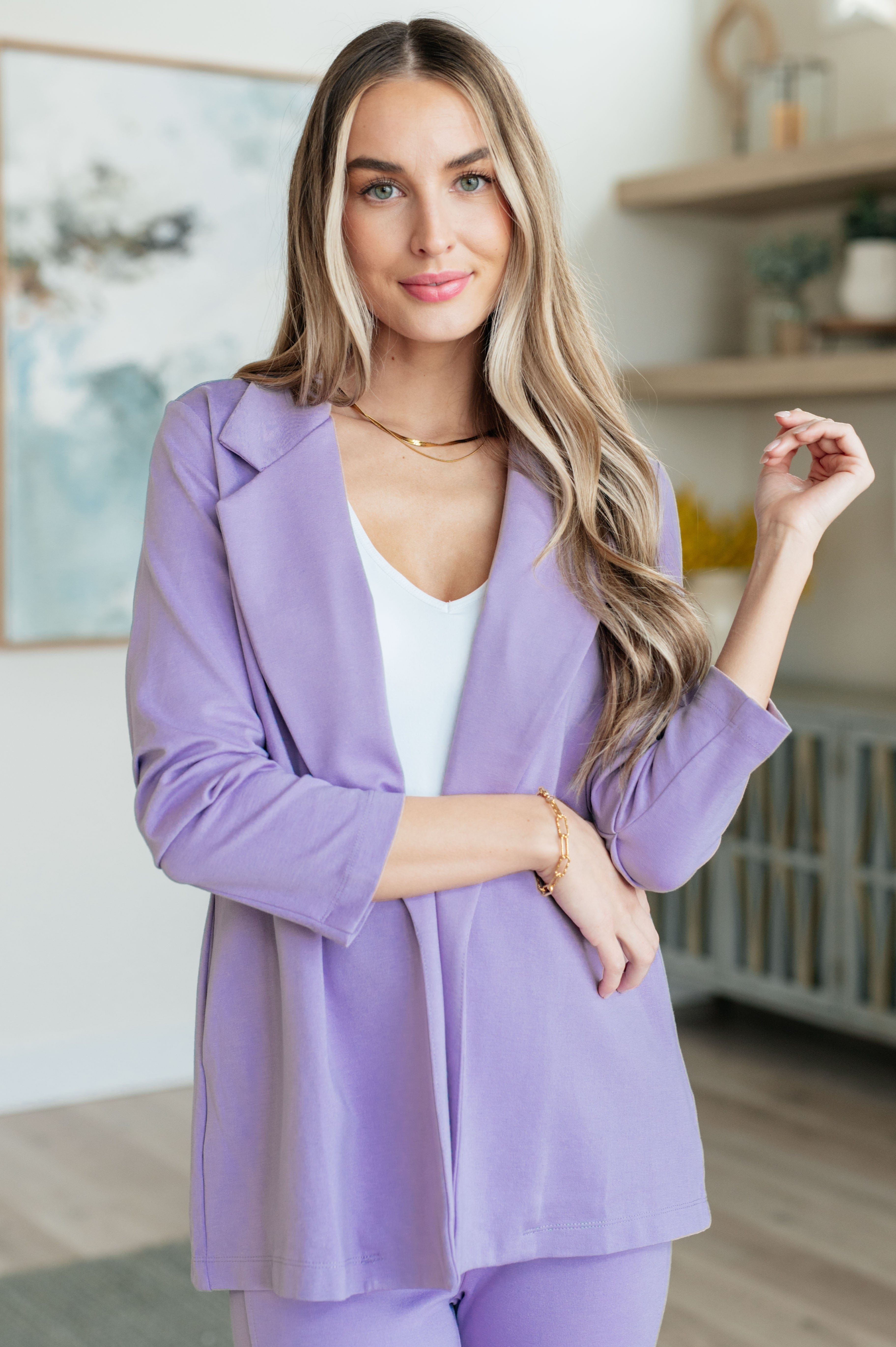 PREORDER: Magic 3/4 Blazer in Nine Colors-Womens-Stay Foxy Boutique, Florissant, Missouri