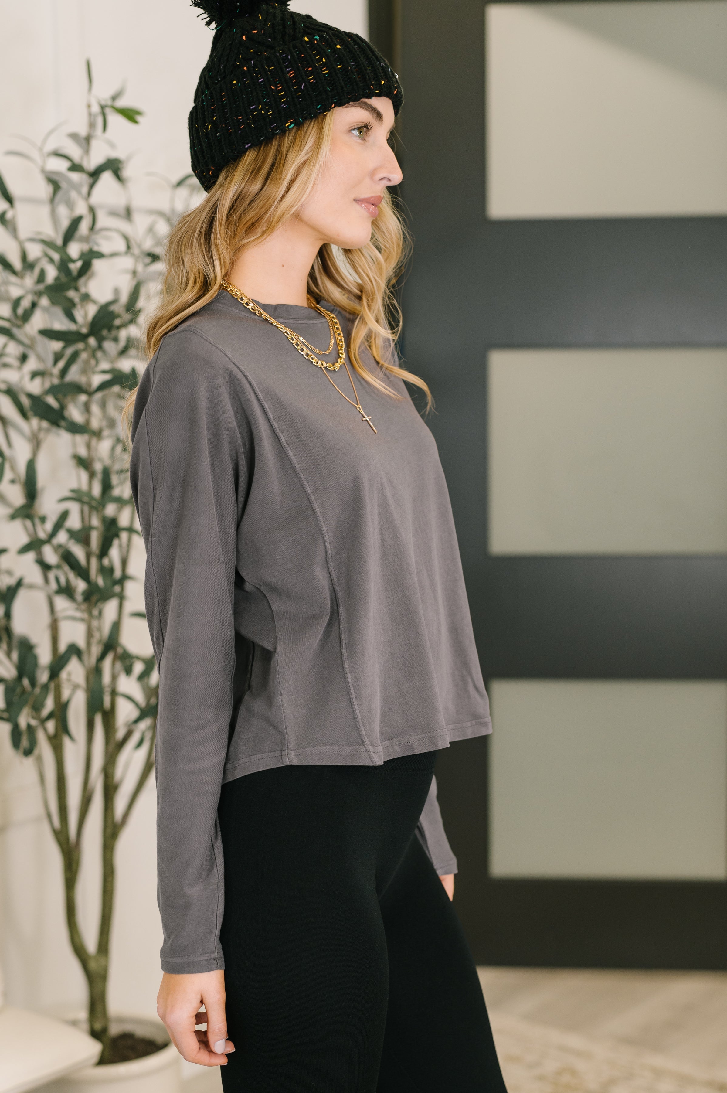 Dedicated Dolman Sleeve Top-Womens-Stay Foxy Boutique, Florissant, Missouri