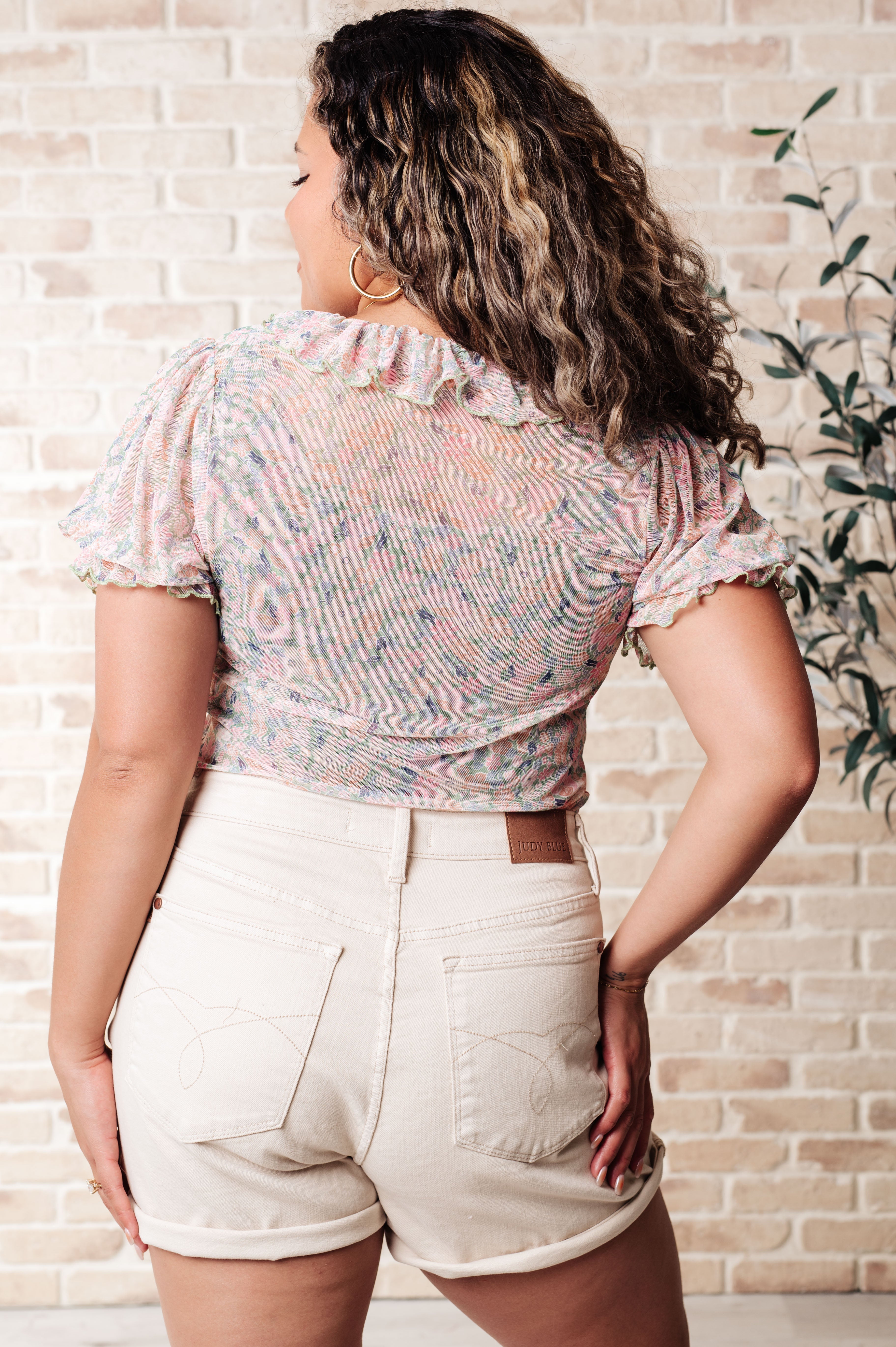 Divine Feminine Balloon Sleeve Bodysuit-Bodysuits-Stay Foxy Boutique, Florissant, Missouri