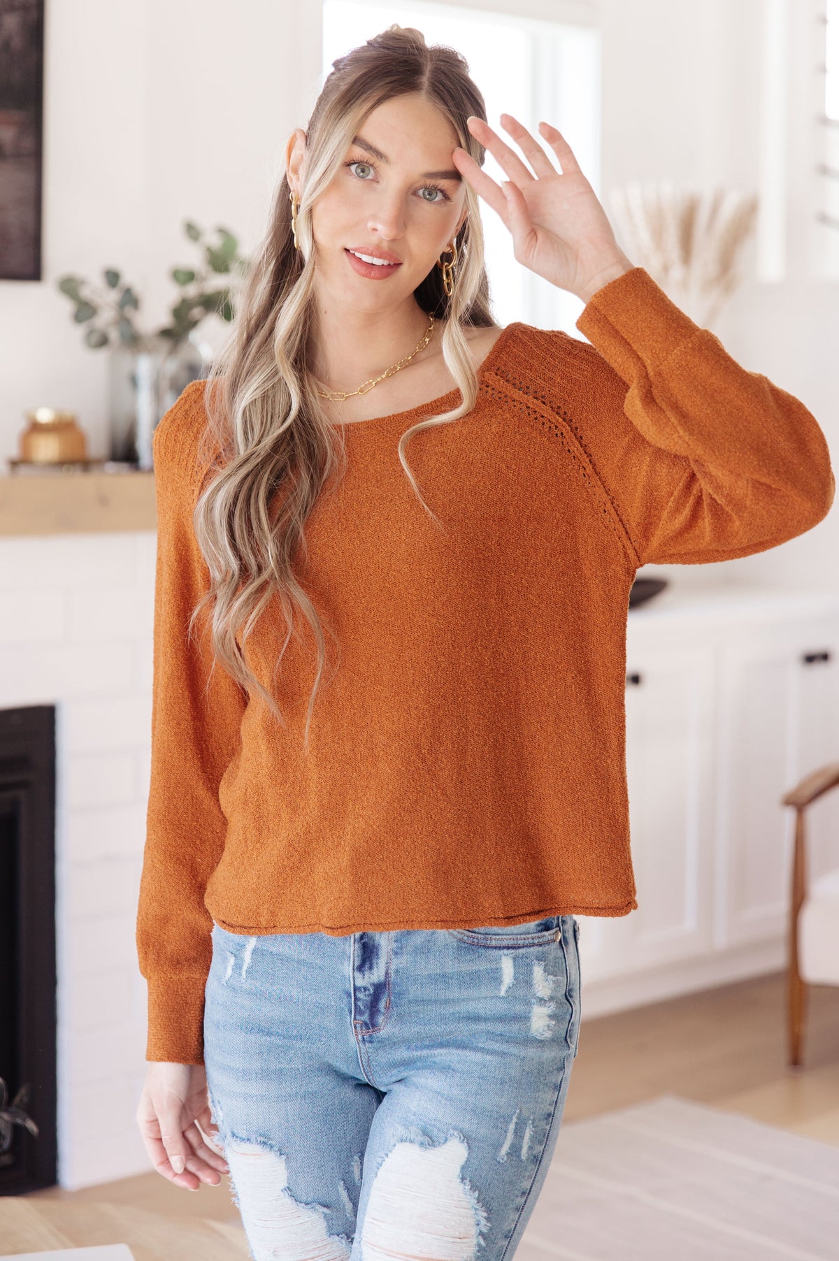 Don't Be Difficult Pullover Sweater-Tops-Stay Foxy Boutique, Florissant, Missouri