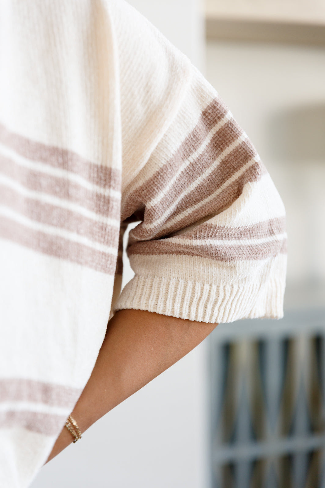 Don't Forget the Cold Foam Striped Hoodie-Tops-Stay Foxy Boutique, Florissant, Missouri