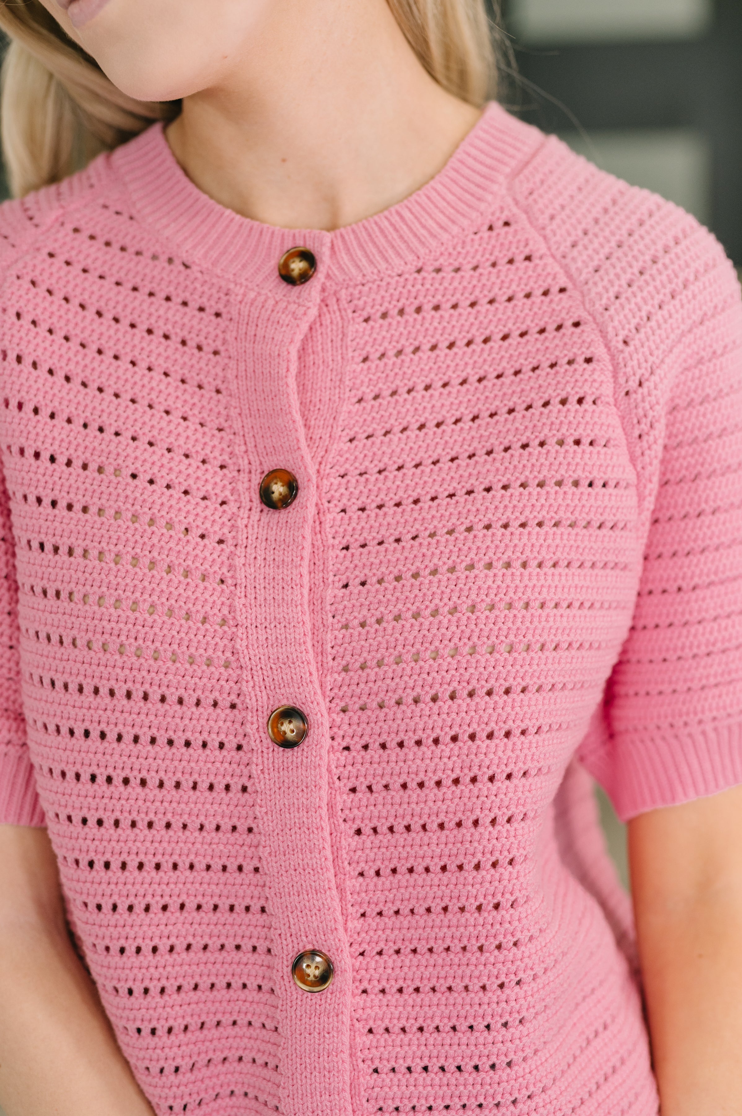 Dreaming All Day Sweater Knit Button Down-Womens-Stay Foxy Boutique, Florissant, Missouri