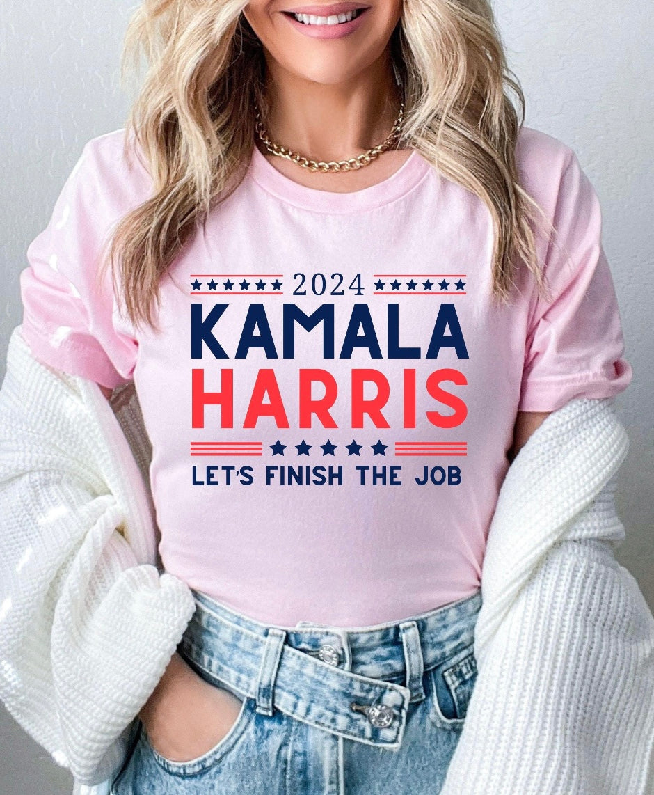 Finish The Job Graphic T-Graphic T-Stay Foxy Boutique, Florissant, Missouri