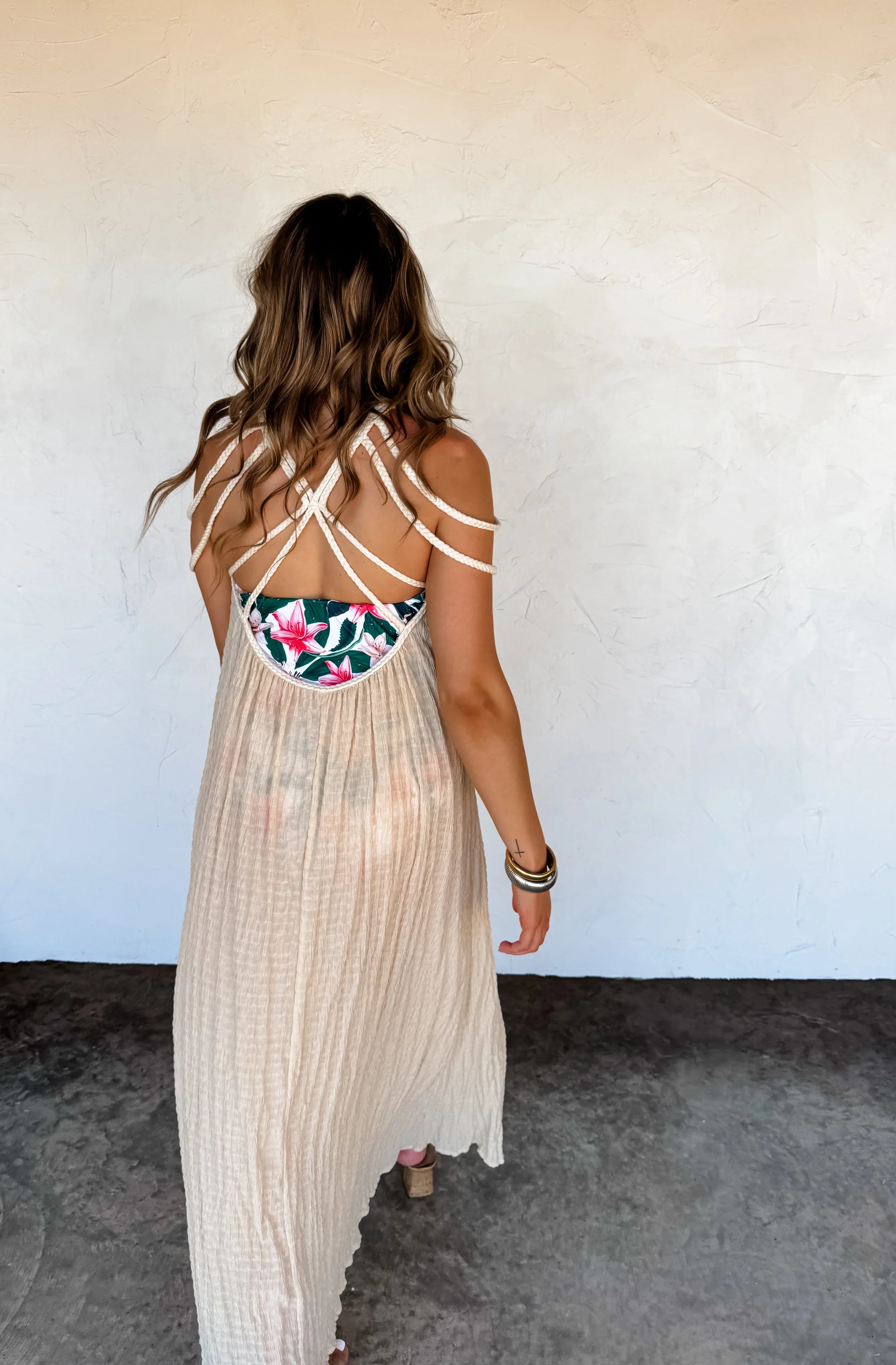 PREORDER: Ciao Bella Strappy Dress in Two Colors-Womens-Stay Foxy Boutique, Florissant, Missouri