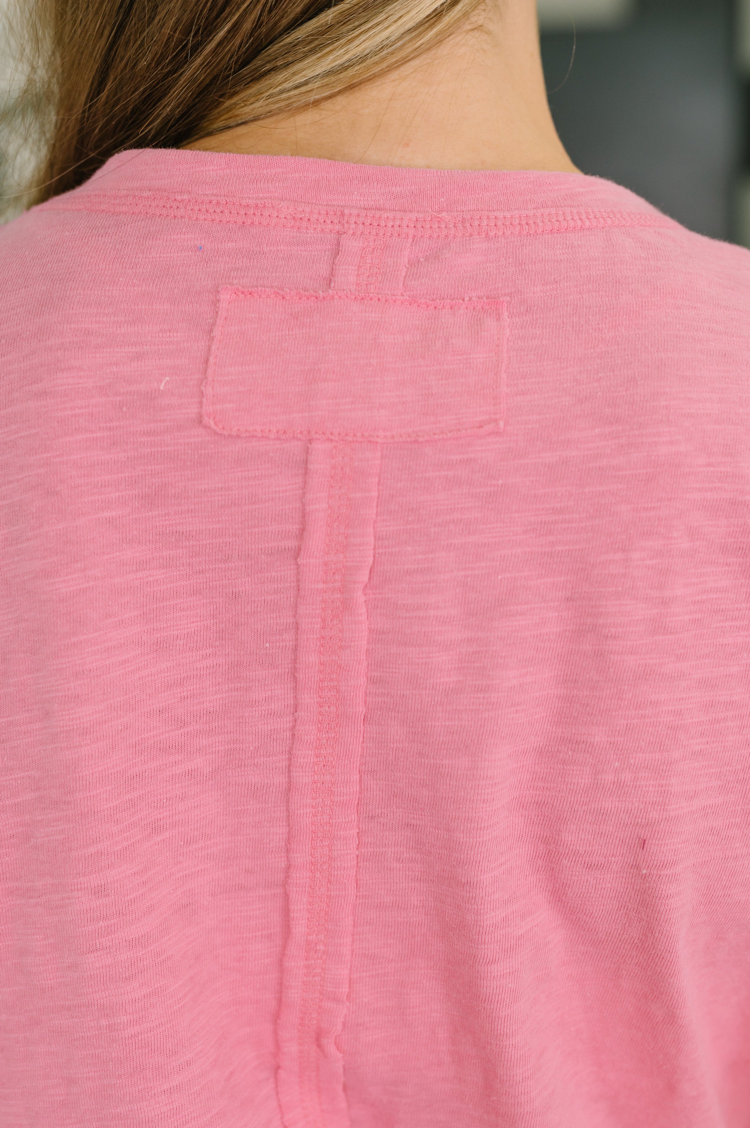 Effortless Edit Boxy Tee in Candy Pink-Womens-Stay Foxy Boutique, Florissant, Missouri